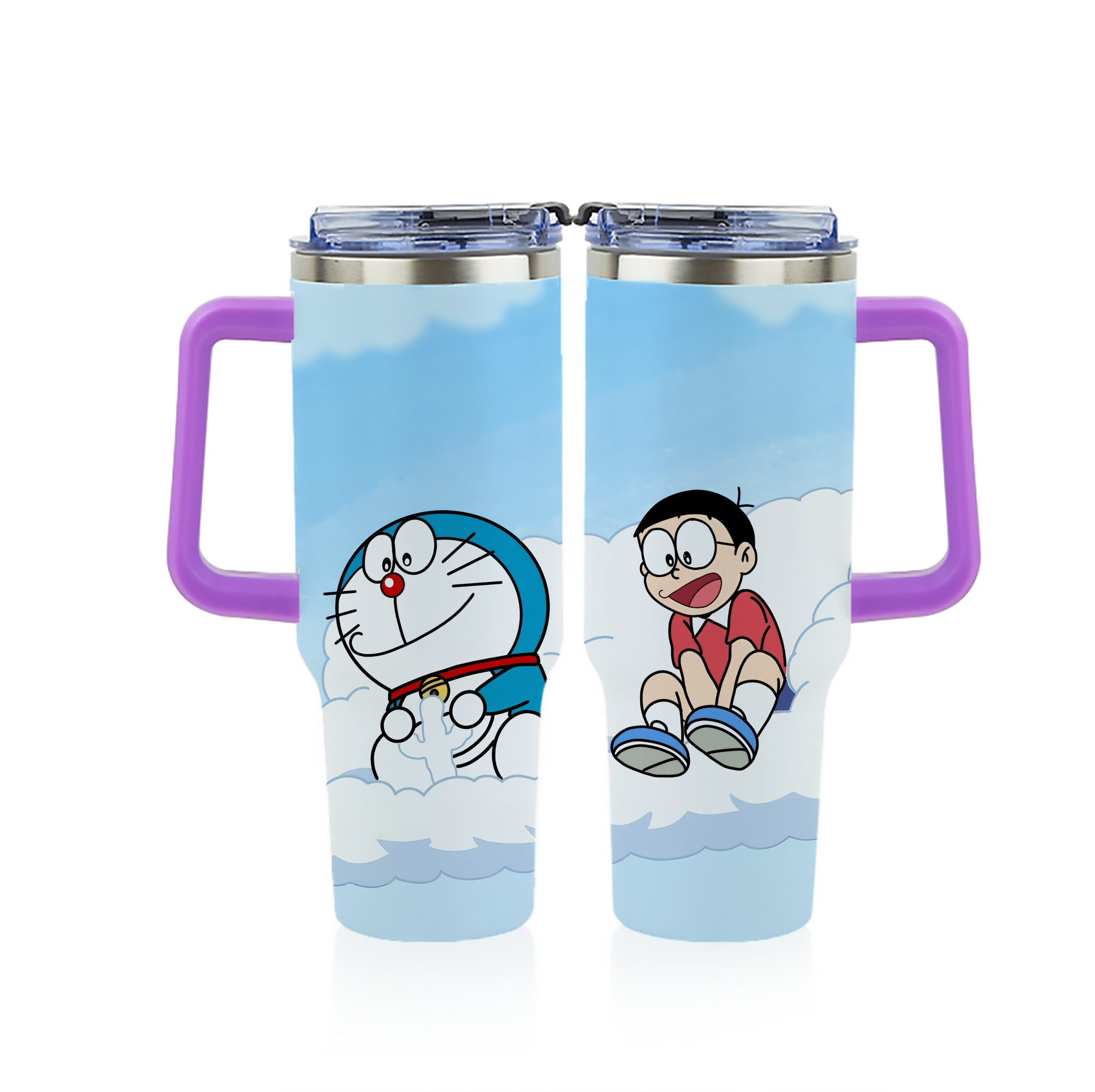 （画像用） ドラえもん Doraemon 1200ｍLフルプリント車用タンブラー
