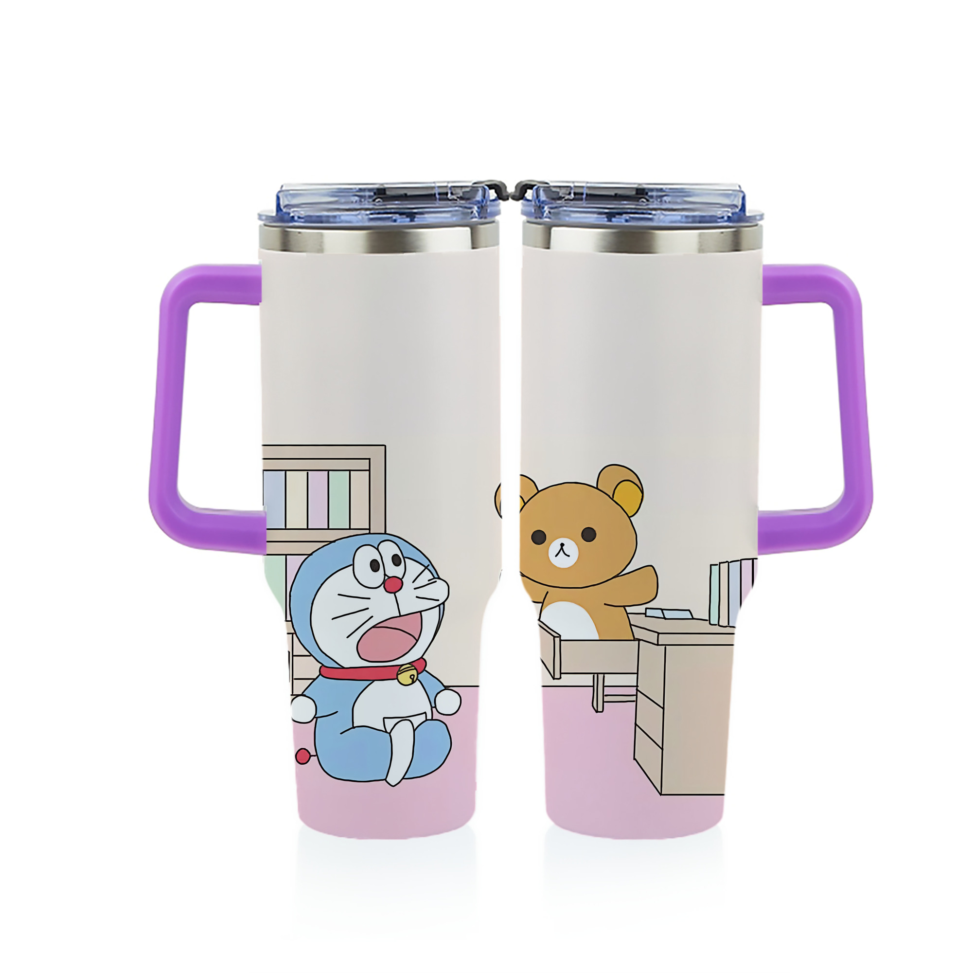 （画像用） ドラえもん Doraemon 1200ｍLフルプリント車用タンブラー