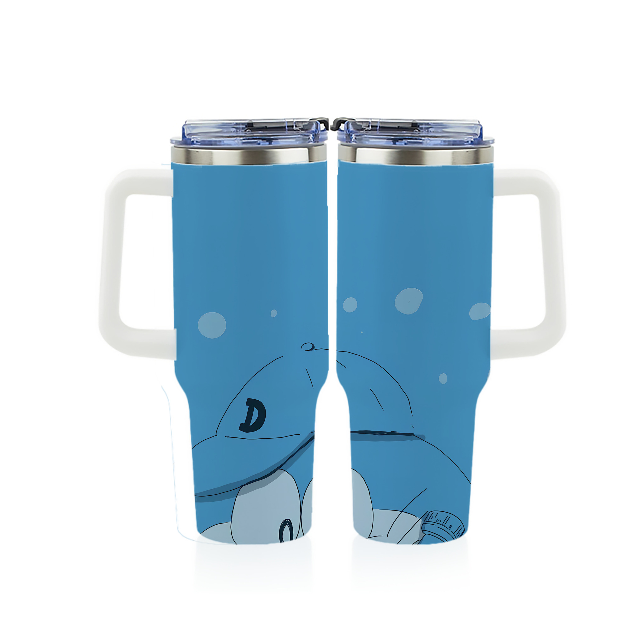（画像用） ドラえもん Doraemon 1200ｍLフルプリント車用タンブラー