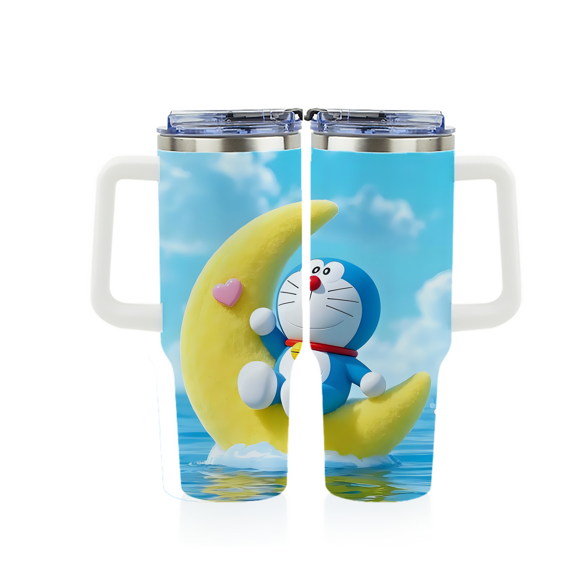 （画像用） ドラえもん Doraemon 1200ｍLフルプリント車用タンブラー