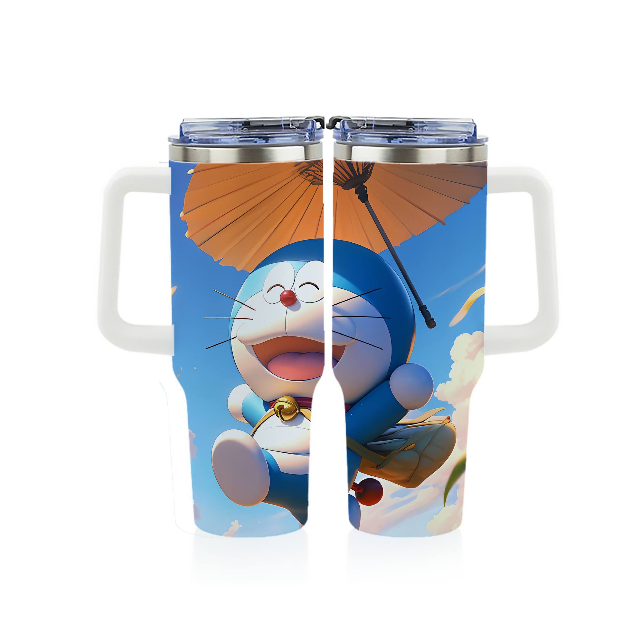 （画像用） ドラえもん Doraemon 1200ｍLフルプリント車用タンブラー
