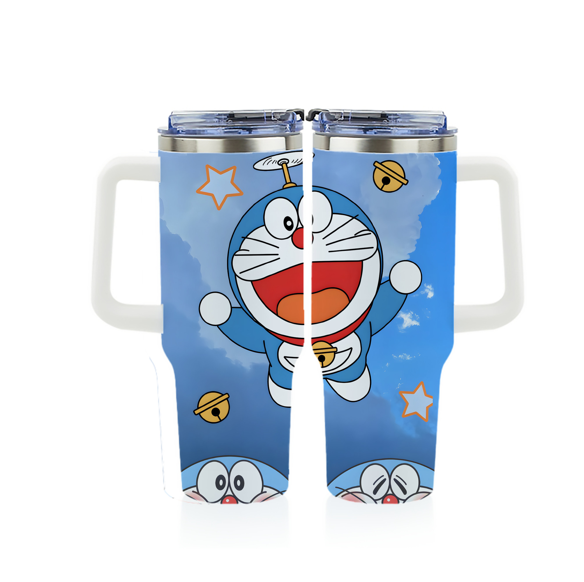 （画像用） ドラえもん Doraemon 1200ｍLフルプリント車用タンブラー