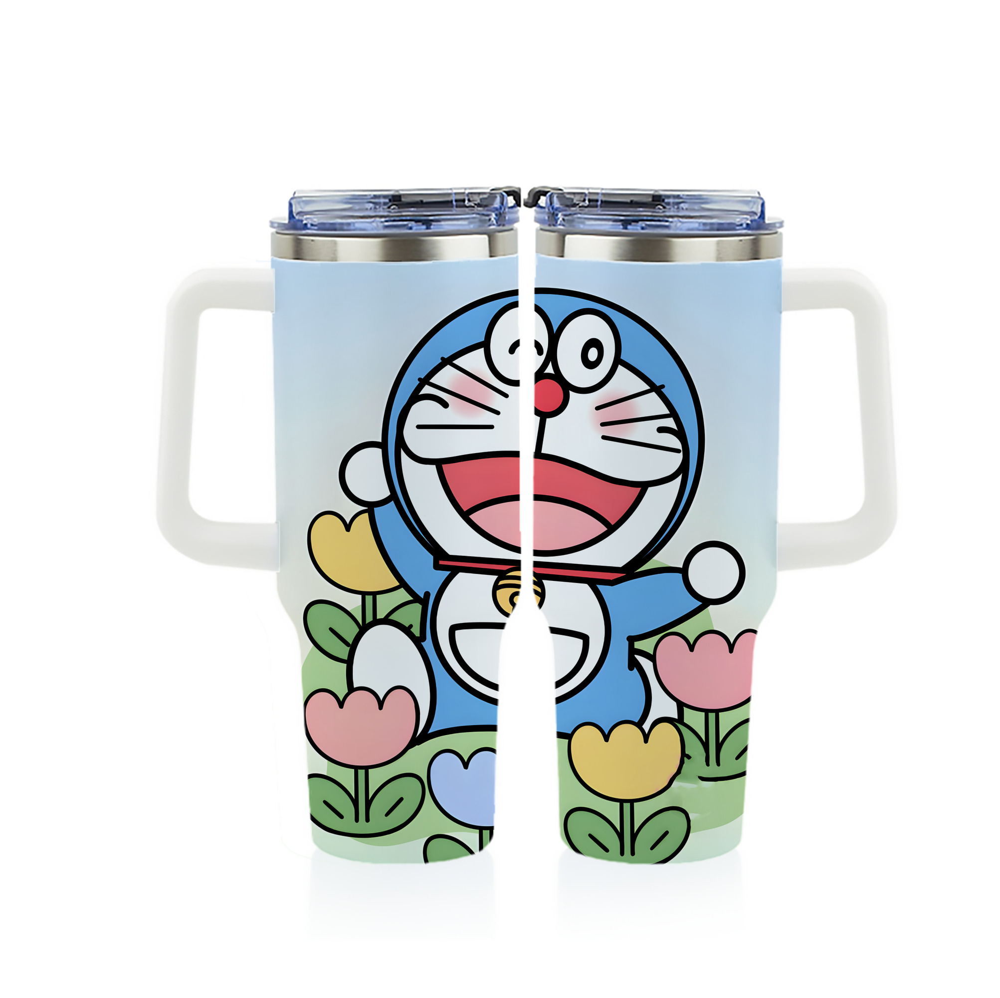（画像用） ドラえもん Doraemon 1200ｍLフルプリント車用タンブラー