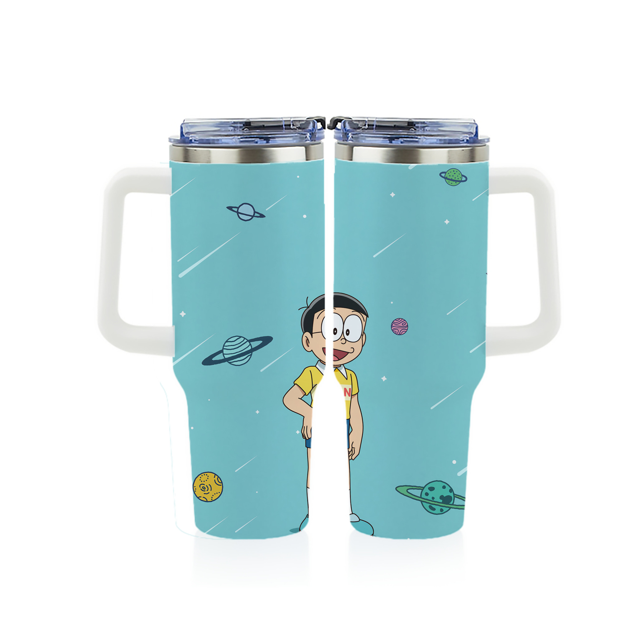 （画像用） ドラえもん Doraemon 1200ｍLフルプリント車用タンブラー