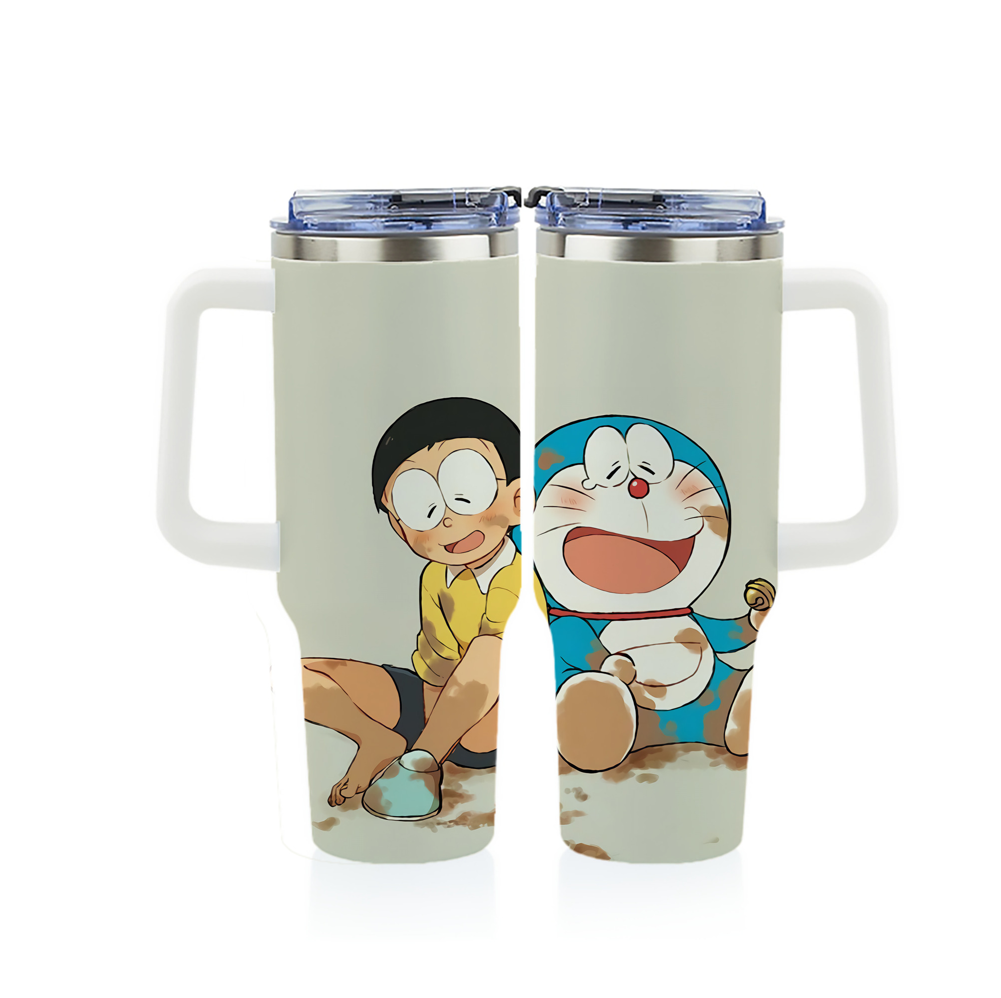 （画像用） ドラえもん Doraemon 1200ｍLフルプリント車用タンブラー
