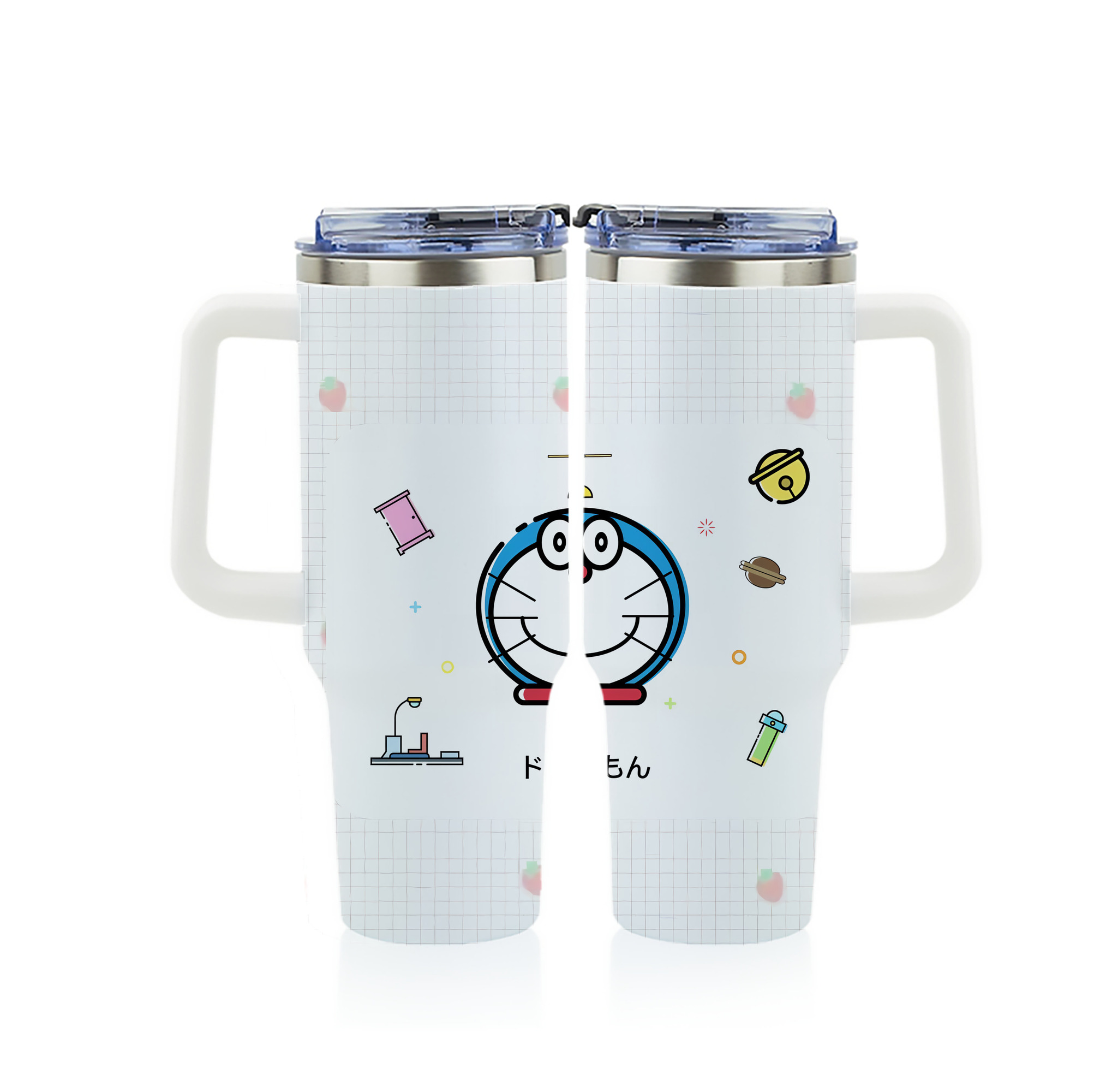 （画像用） ドラえもん Doraemon 1200ｍLフルプリント車用タンブラー