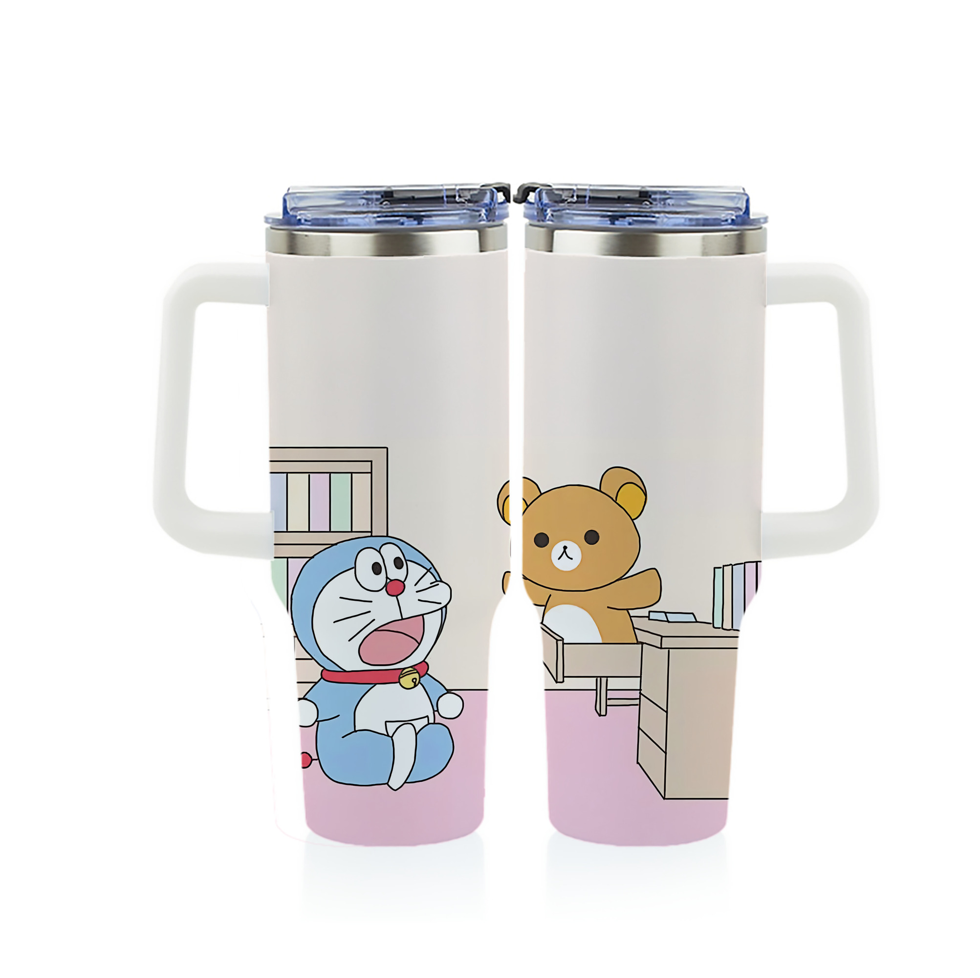 （画像用） ドラえもん Doraemon 1200ｍLフルプリント車用タンブラー