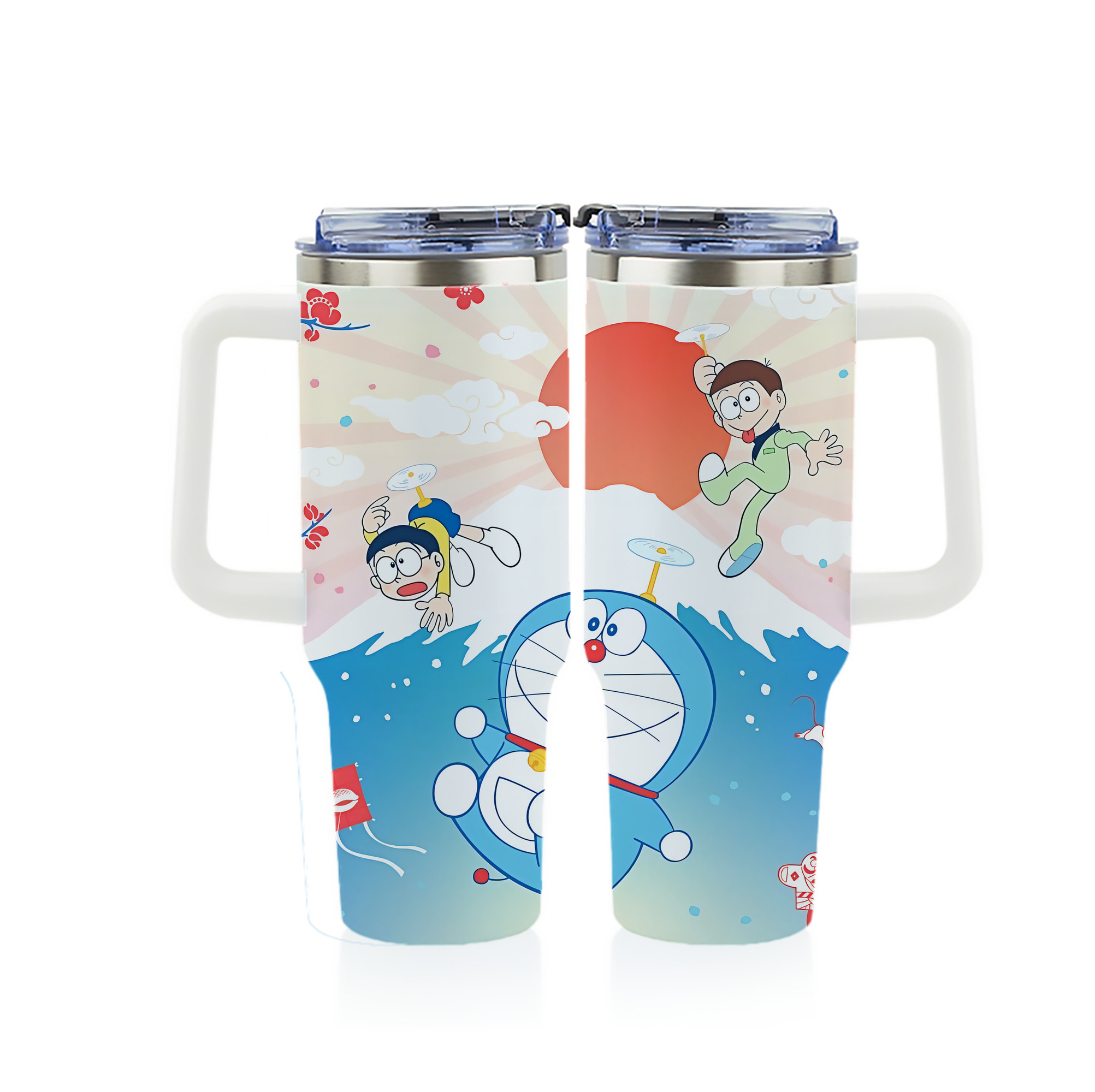 （画像用） ドラえもん Doraemon 1200ｍLフルプリント車用タンブラー