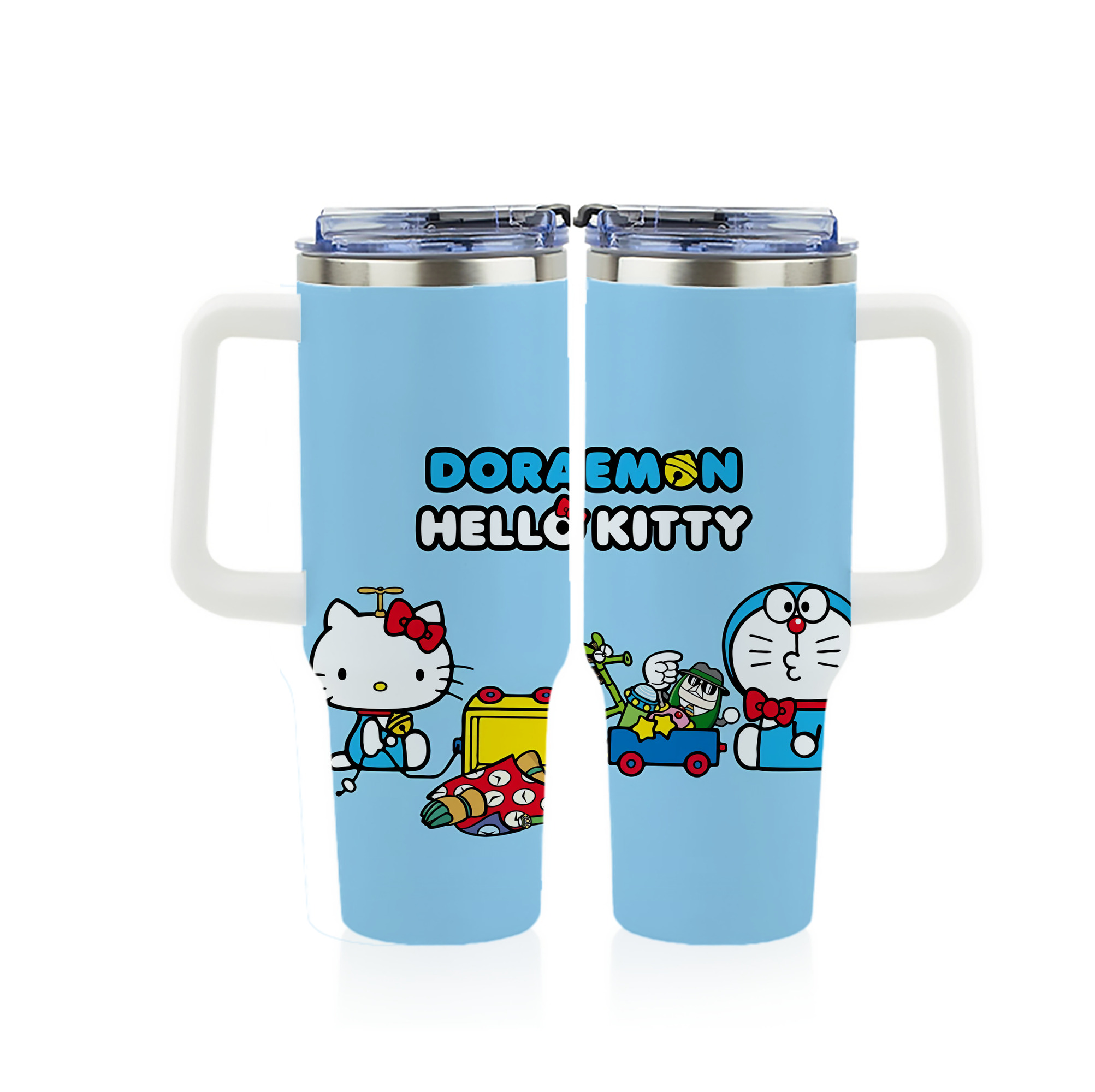 （画像用） ドラえもん Doraemon 1200ｍLフルプリント車用タンブラー