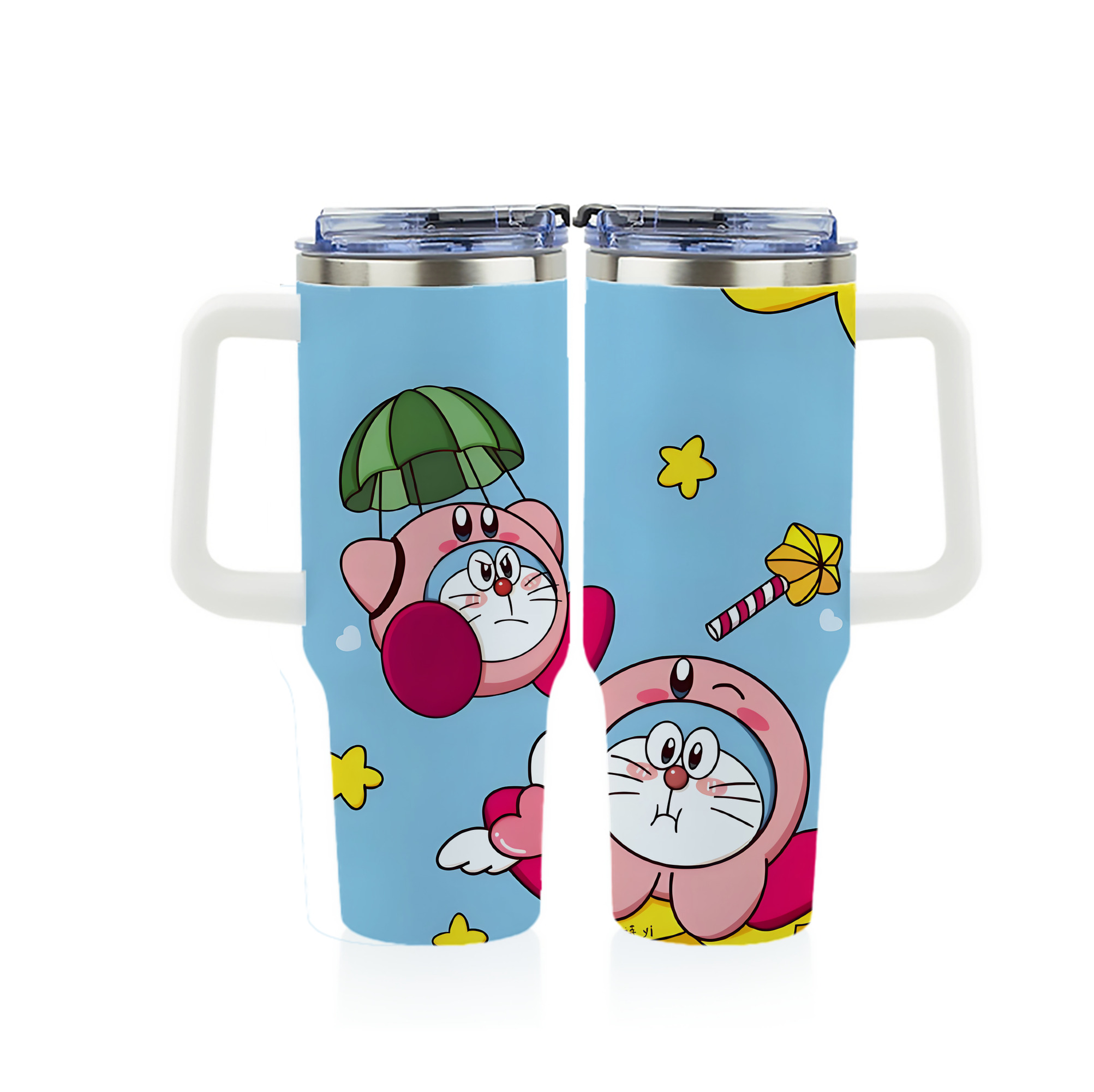 （画像用） ドラえもん Doraemon 1200ｍLフルプリント車用タンブラー