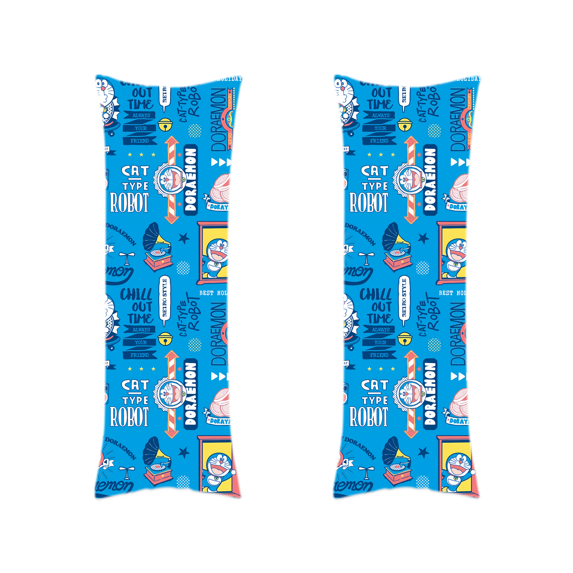（画像用） ドラえもん Doraemon ロング抱き枕カバー 両面プリントタイプ（サイズ選択可）