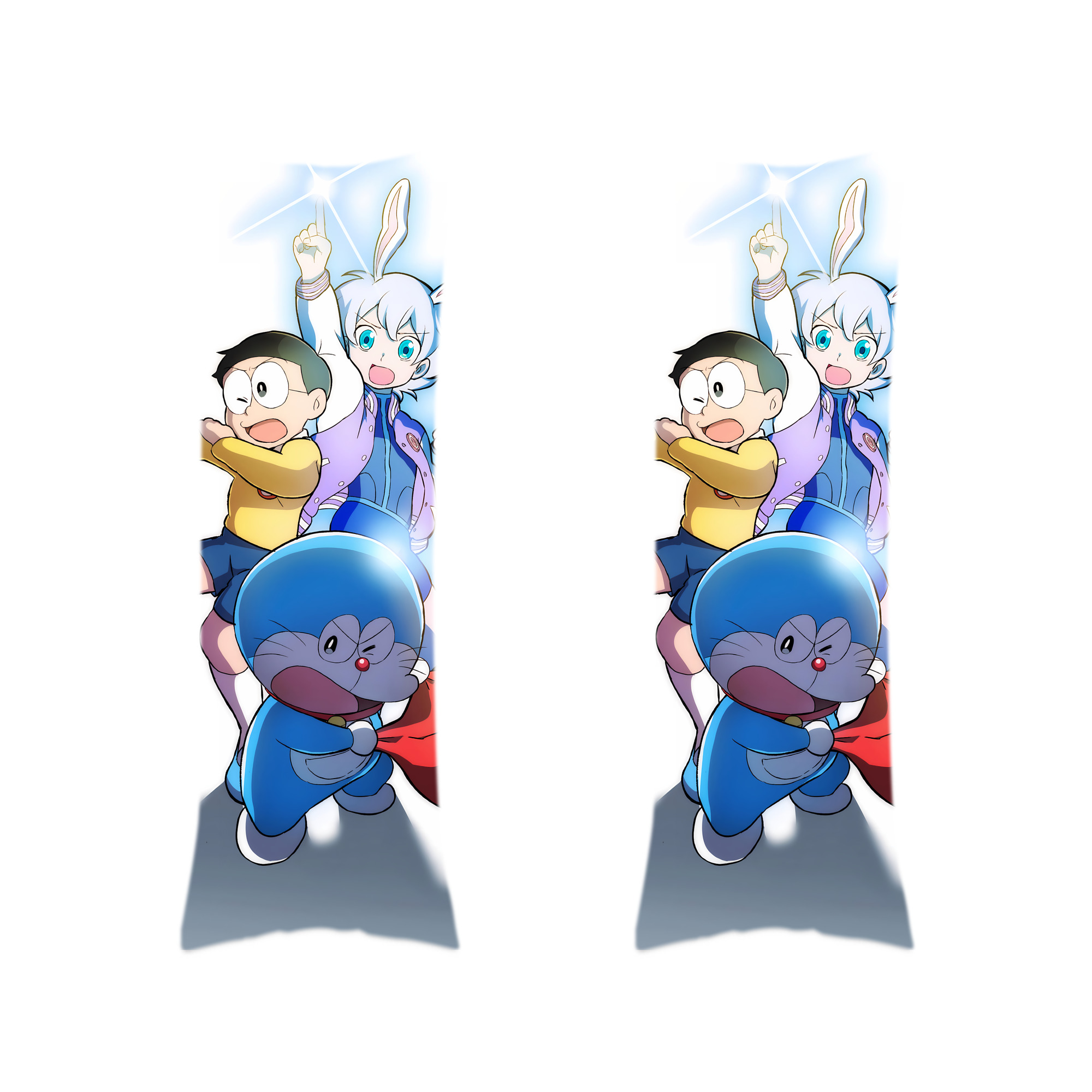 （画像用） ドラえもん Doraemon ロング抱き枕カバー 両面プリントタイプ（サイズ選択可）