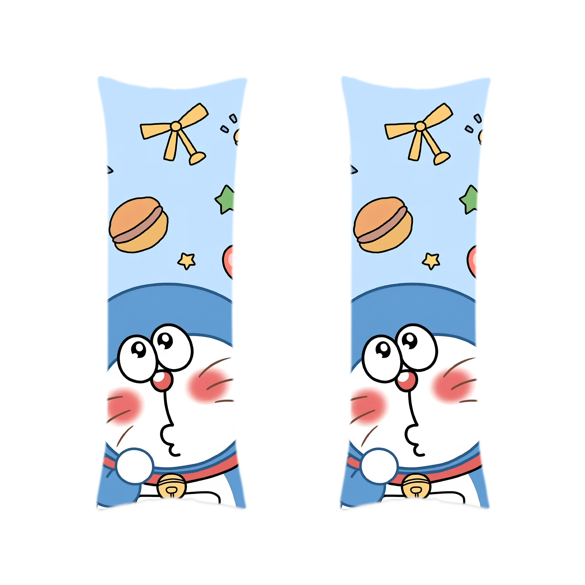 （画像用） ドラえもん Doraemon ロング抱き枕カバー 両面プリントタイプ（サイズ選択可）