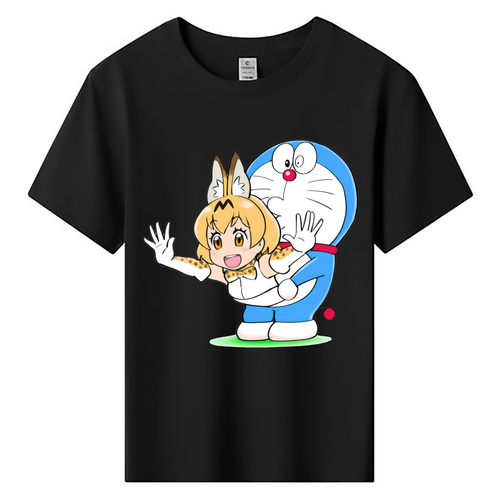 （画像用） ドラえもん Doraemon 綿100％キッズTシャツ（フロントプリント）