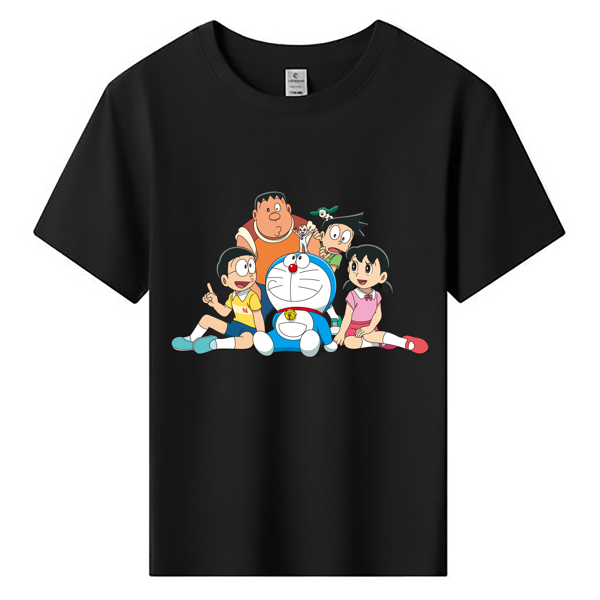 （画像用） ドラえもん Doraemon 綿100％キッズTシャツ（フロントプリント）