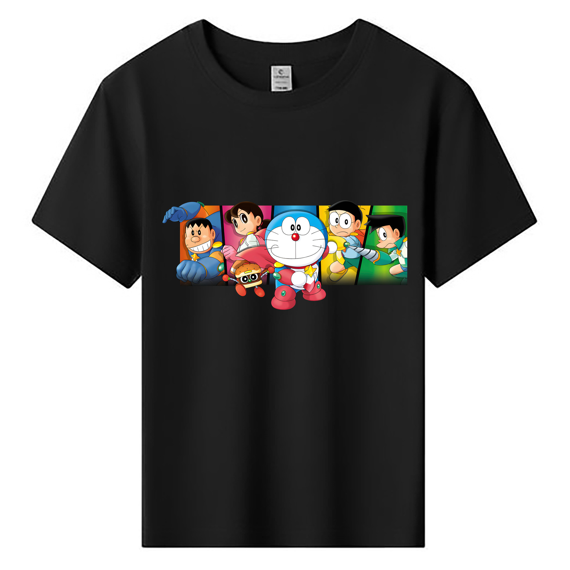 （画像用） ドラえもん Doraemon 綿100％キッズTシャツ（フロントプリント）