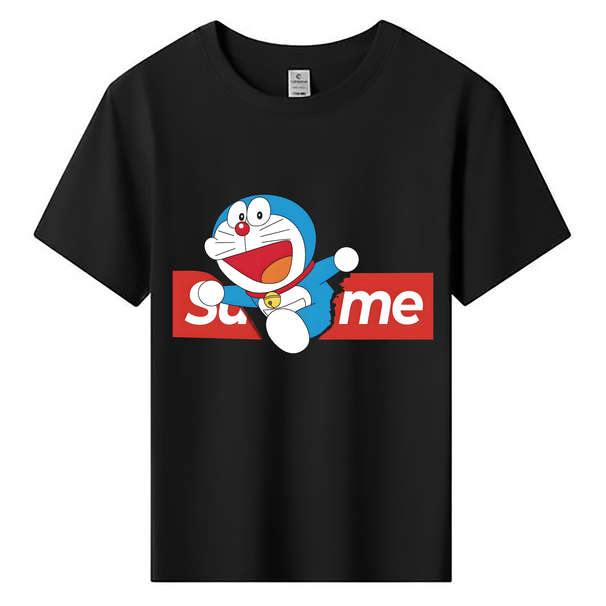 （画像用） ドラえもん Doraemon 綿100％キッズTシャツ（フロントプリント）