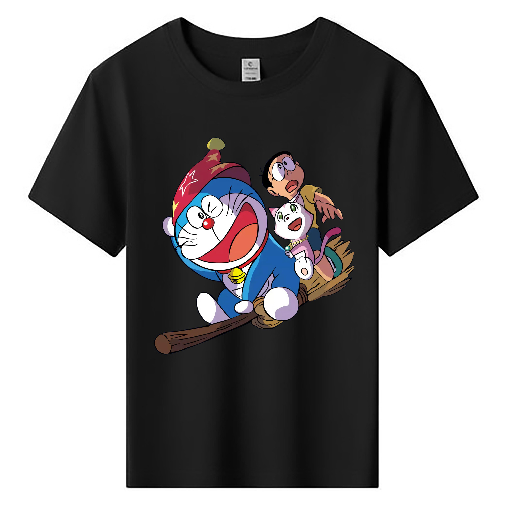 （画像用） ドラえもん Doraemon 綿100％キッズTシャツ（フロントプリント）