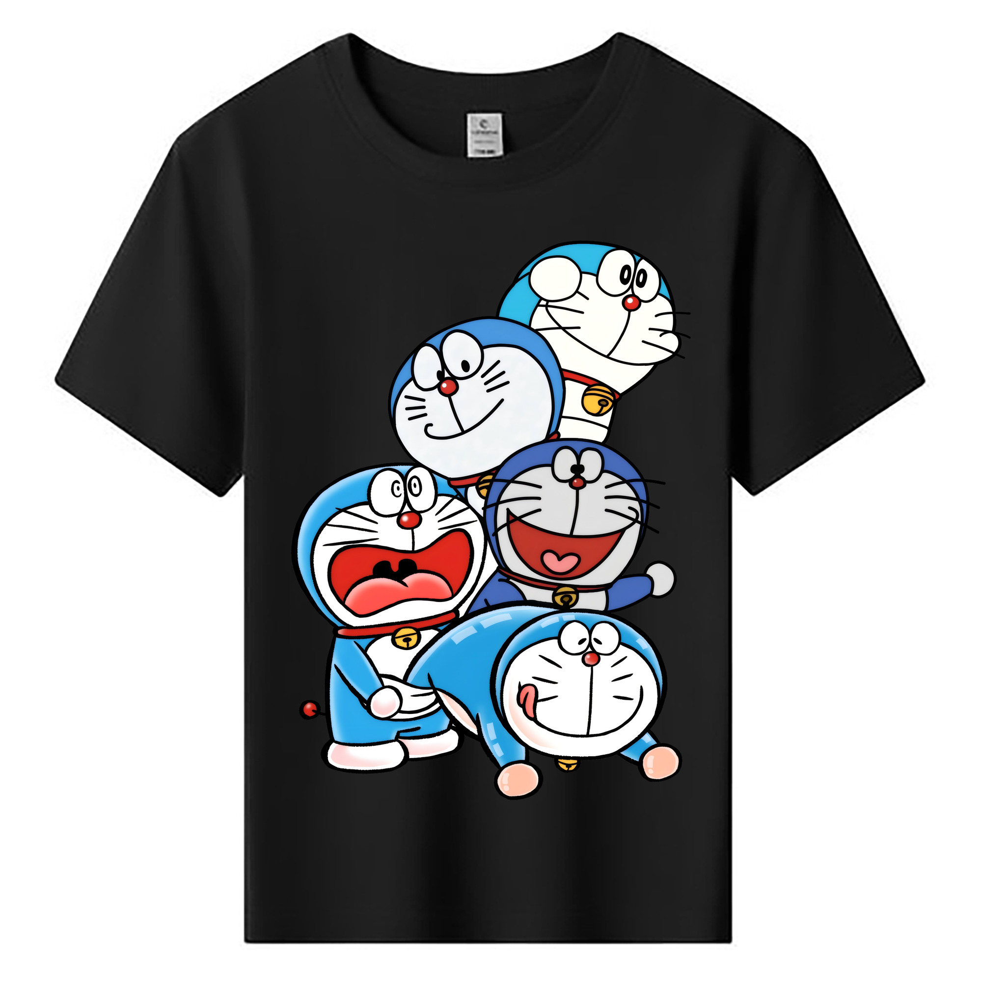 （画像用） ドラえもん Doraemon 綿100％キッズTシャツ（フロントプリント）