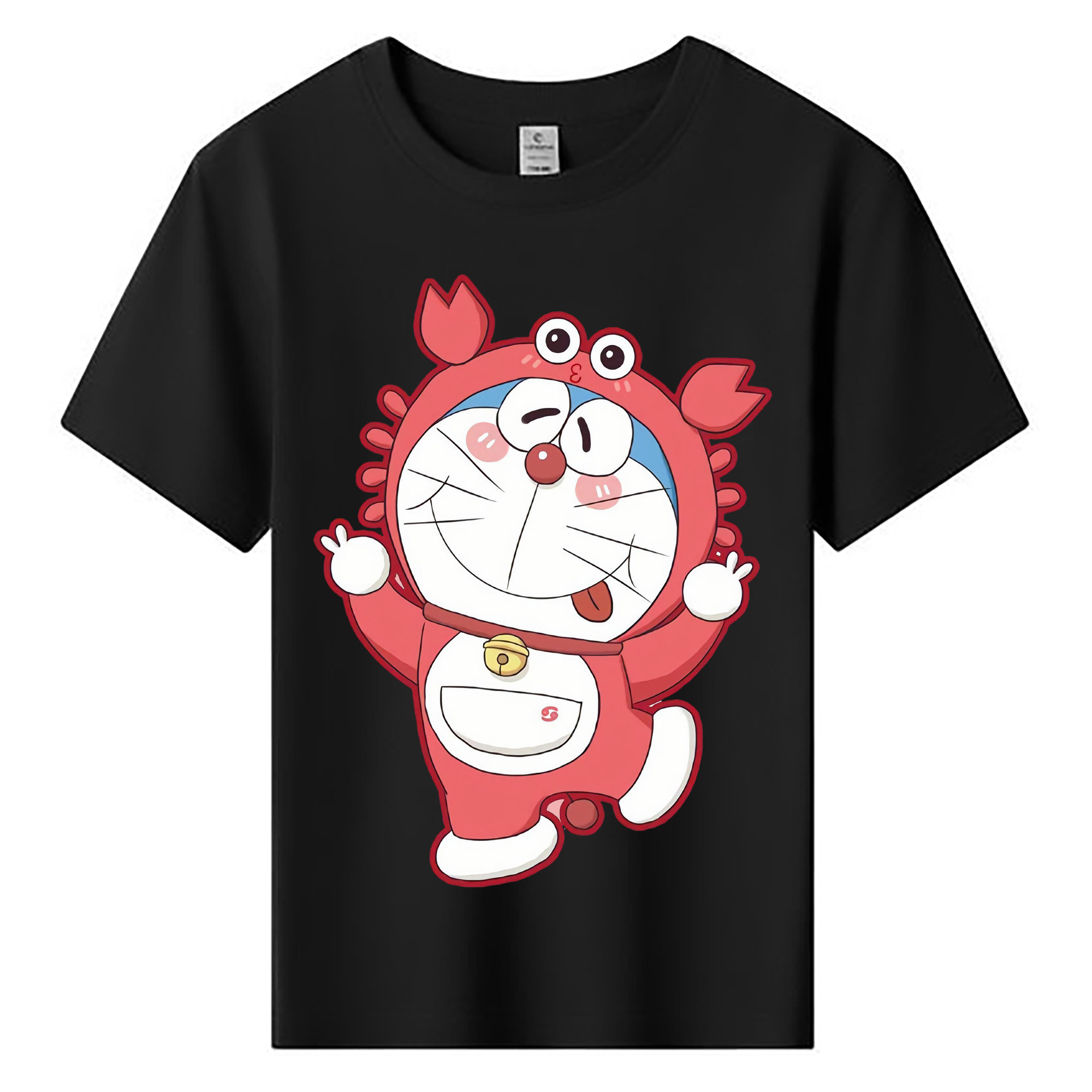 （画像用） ドラえもん Doraemon 綿100％キッズTシャツ（フロントプリント）