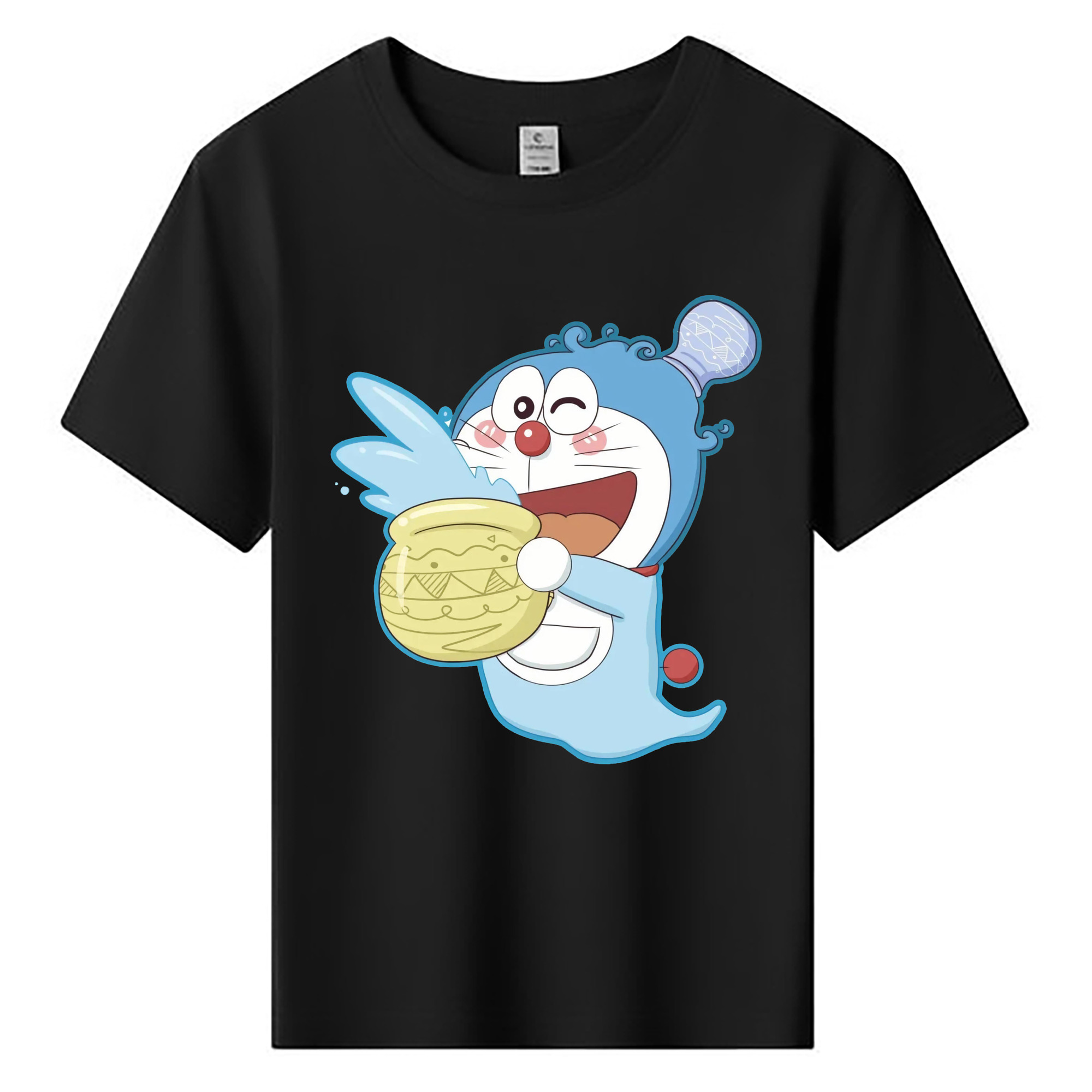 （画像用） ドラえもん Doraemon 綿100％キッズTシャツ（フロントプリント）