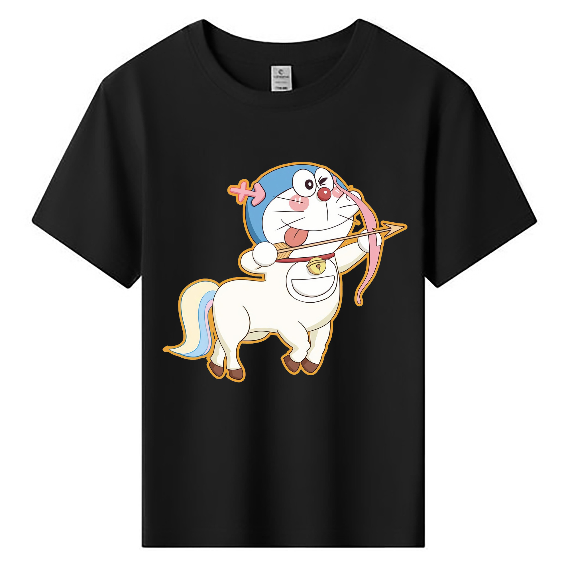 （画像用） ドラえもん Doraemon 綿100％キッズTシャツ（フロントプリント）
