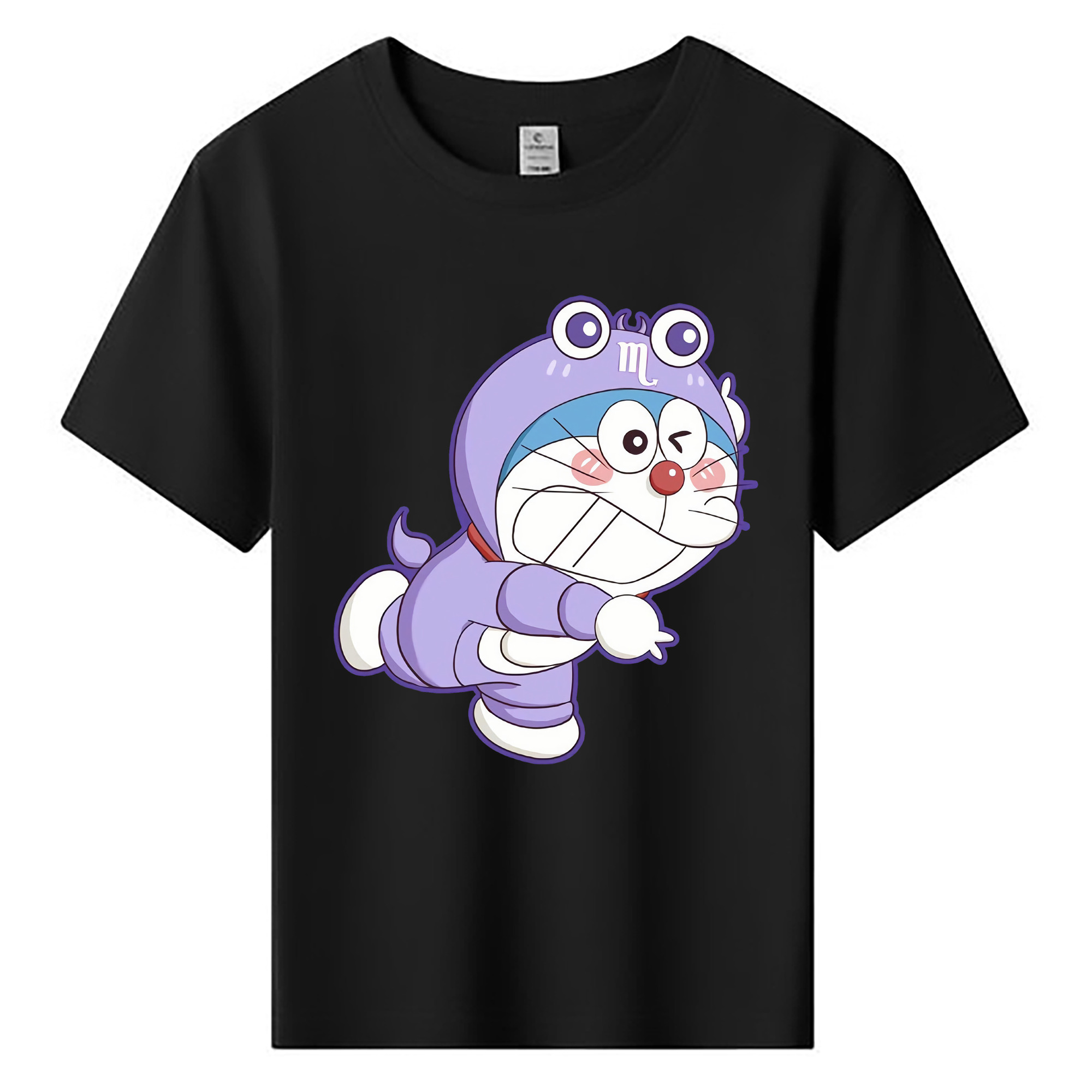 （画像用） ドラえもん Doraemon 綿100％キッズTシャツ（フロントプリント）