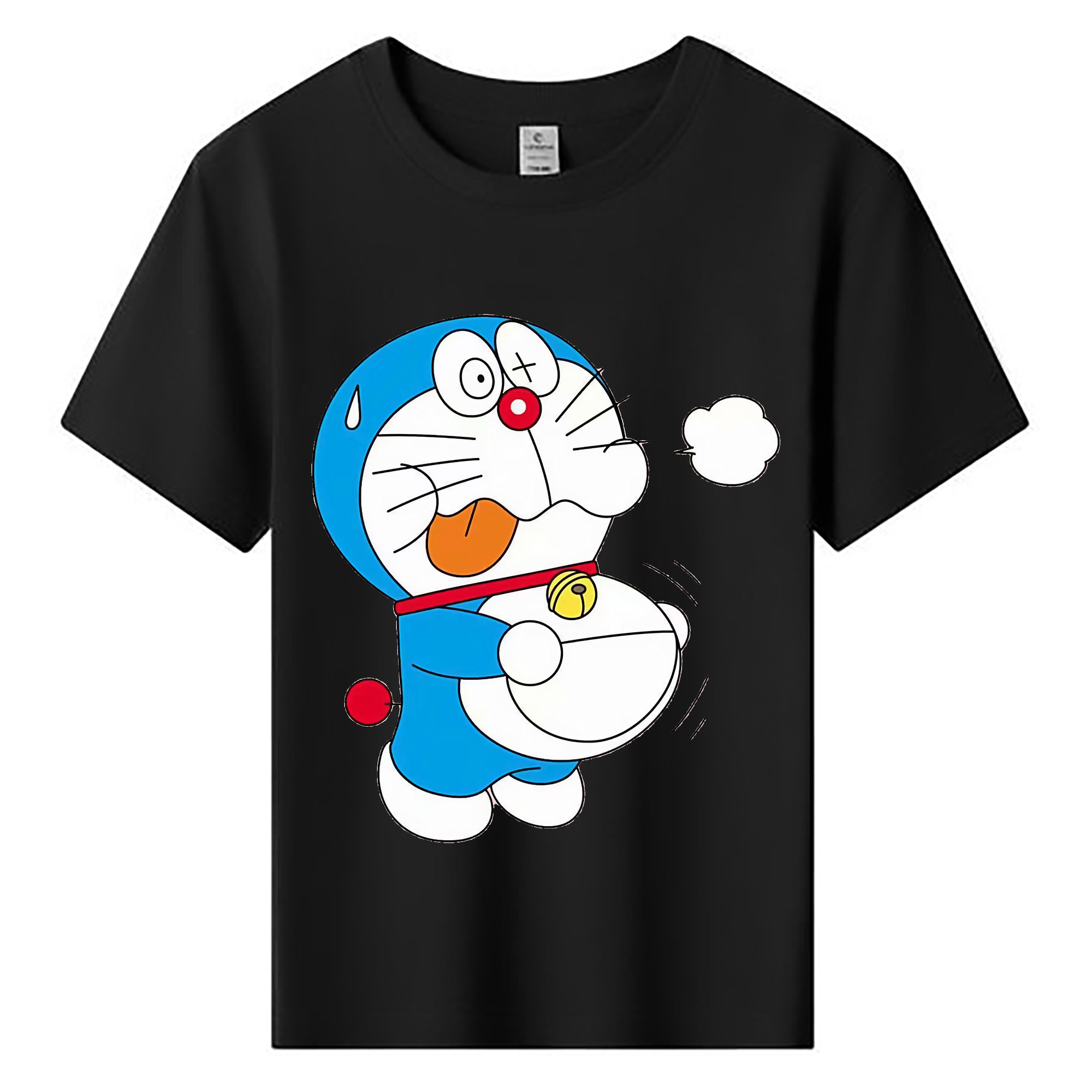 （画像用） ドラえもん Doraemon 綿100％キッズTシャツ（フロントプリント）