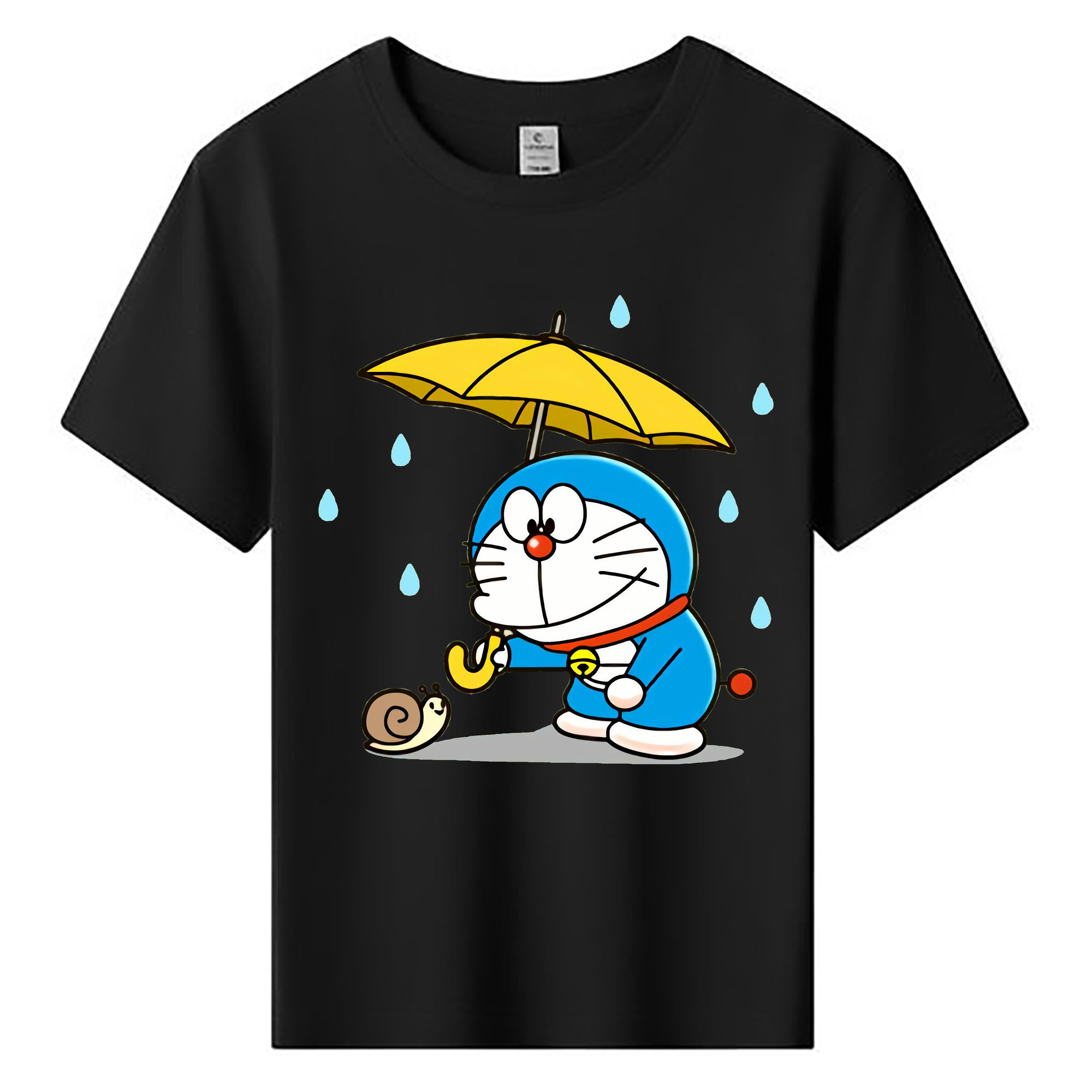（画像用） ドラえもん Doraemon 綿100％キッズTシャツ（フロントプリント）