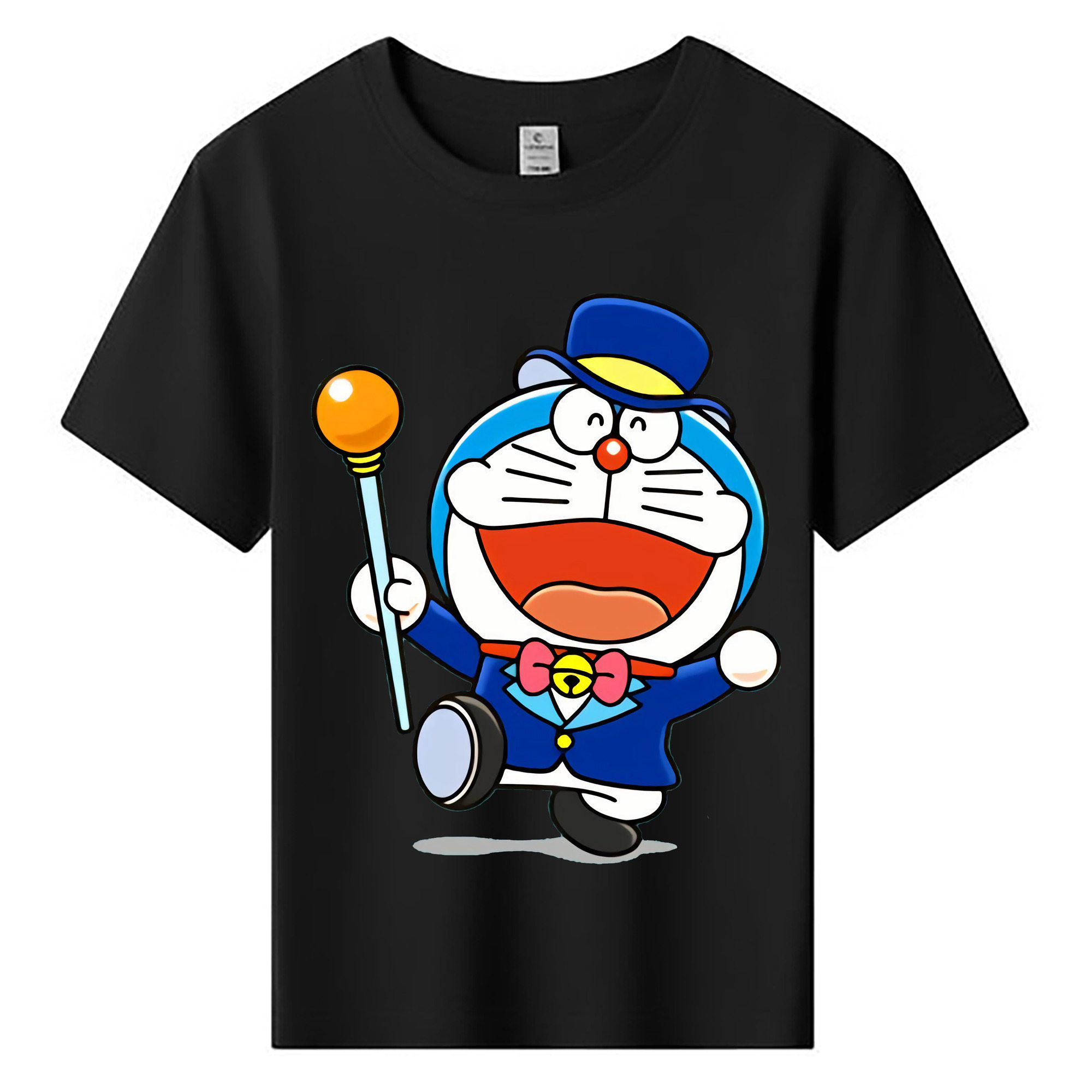 （画像用） ドラえもん Doraemon 綿100％キッズTシャツ（フロントプリント）