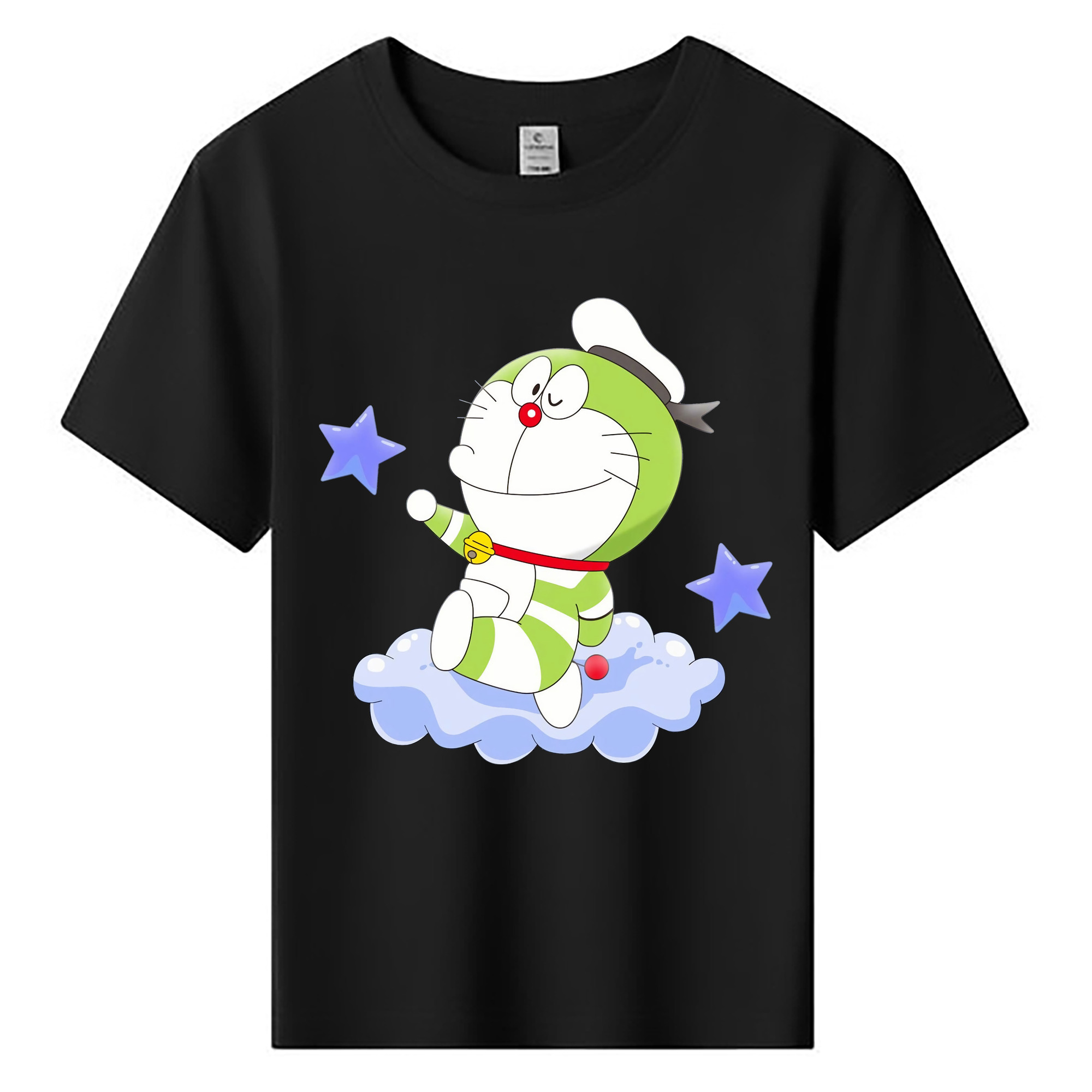 （画像用） ドラえもん Doraemon 綿100％キッズTシャツ（フロントプリント）