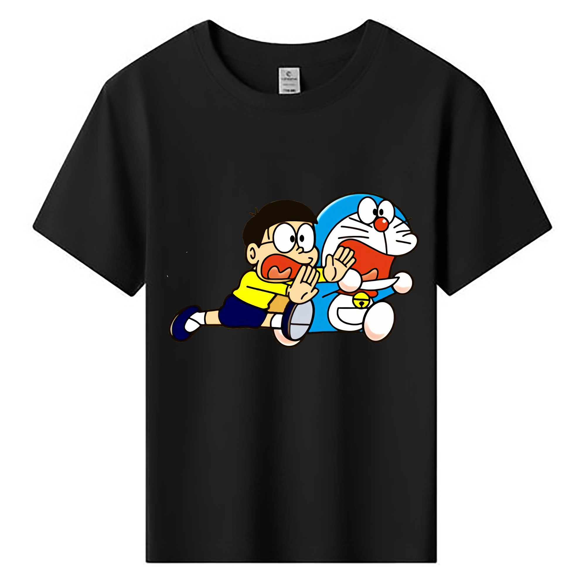 （画像用） ドラえもん Doraemon 綿100％キッズTシャツ（フロントプリント）