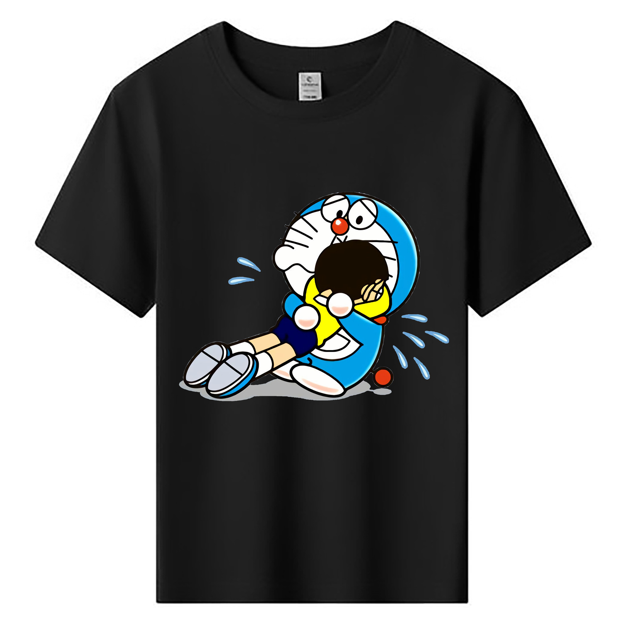 （画像用） ドラえもん Doraemon 綿100％キッズTシャツ（フロントプリント）