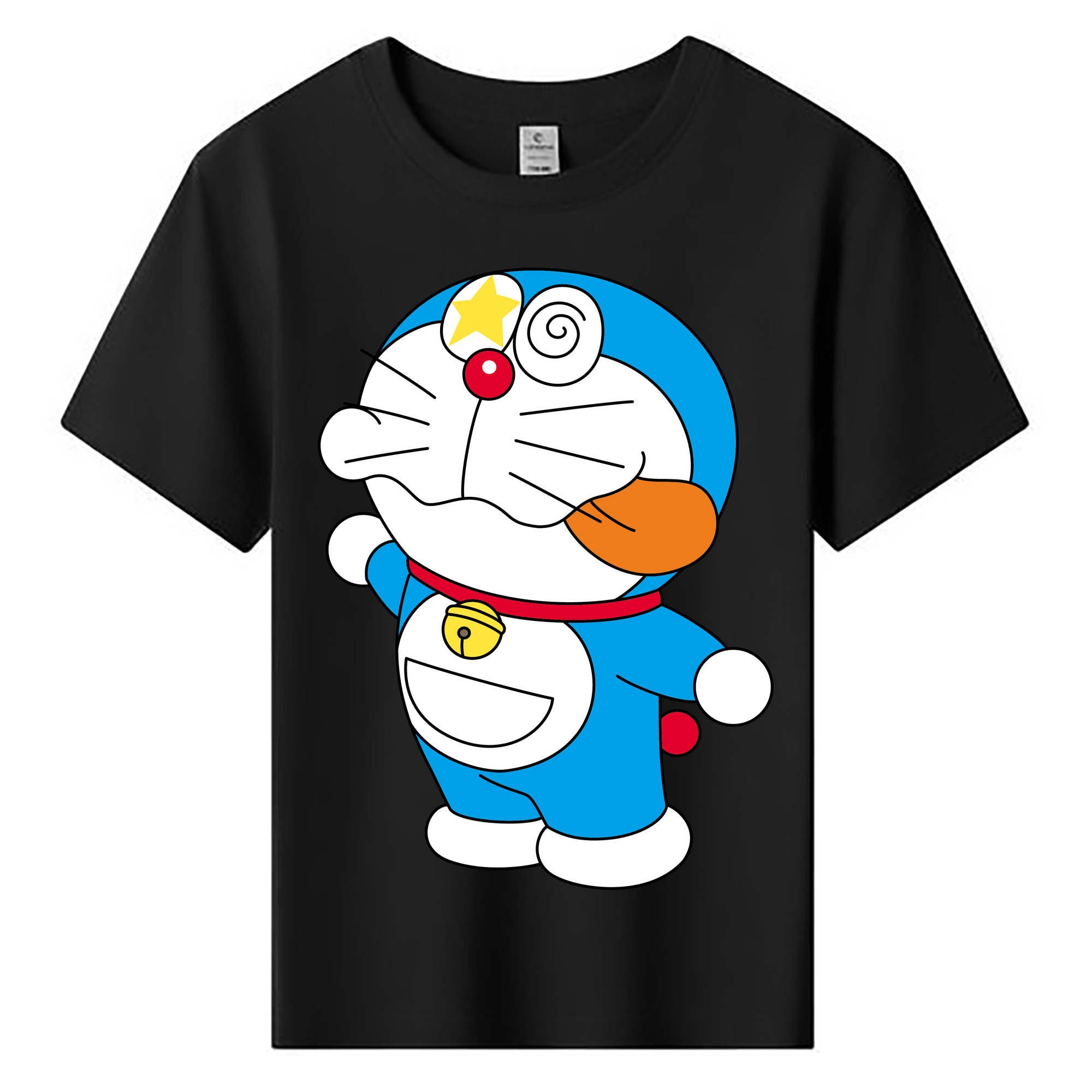 （画像用） ドラえもん Doraemon 綿100％キッズTシャツ（フロントプリント）