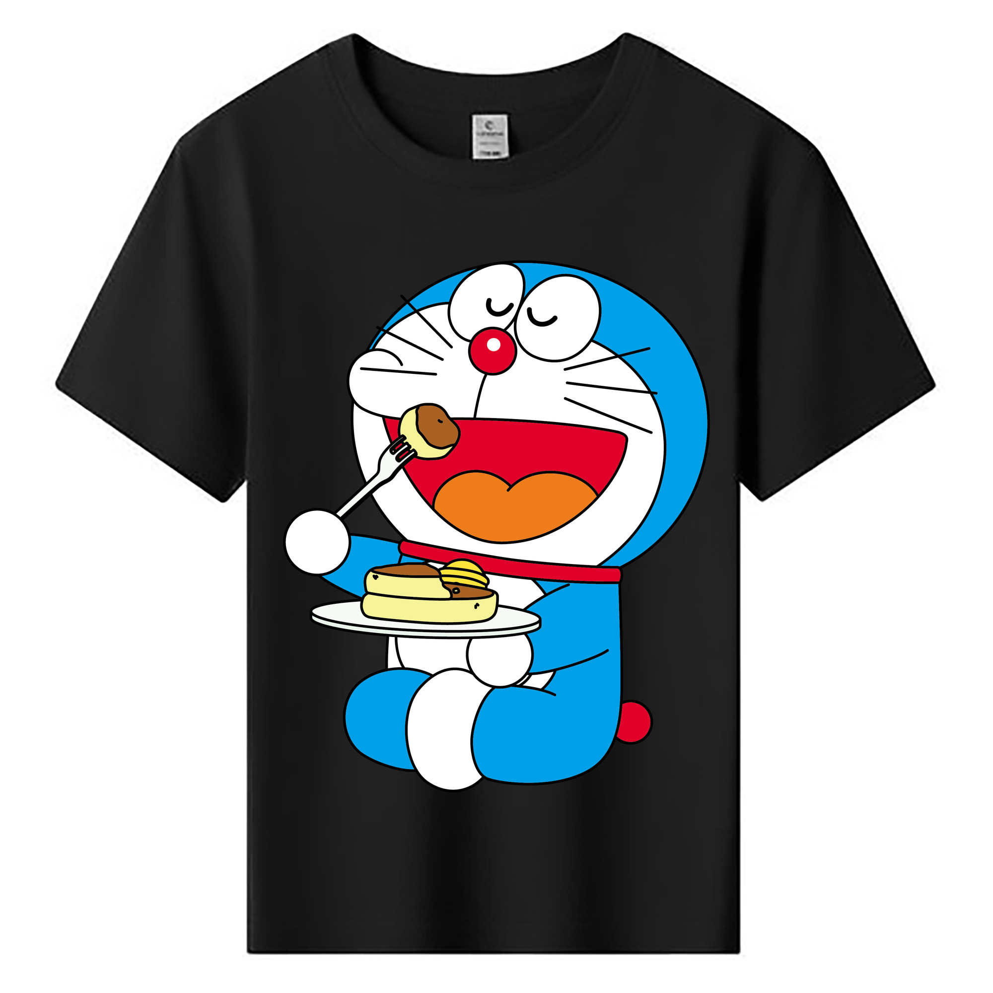 （画像用） ドラえもん Doraemon 綿100％キッズTシャツ（フロントプリント）