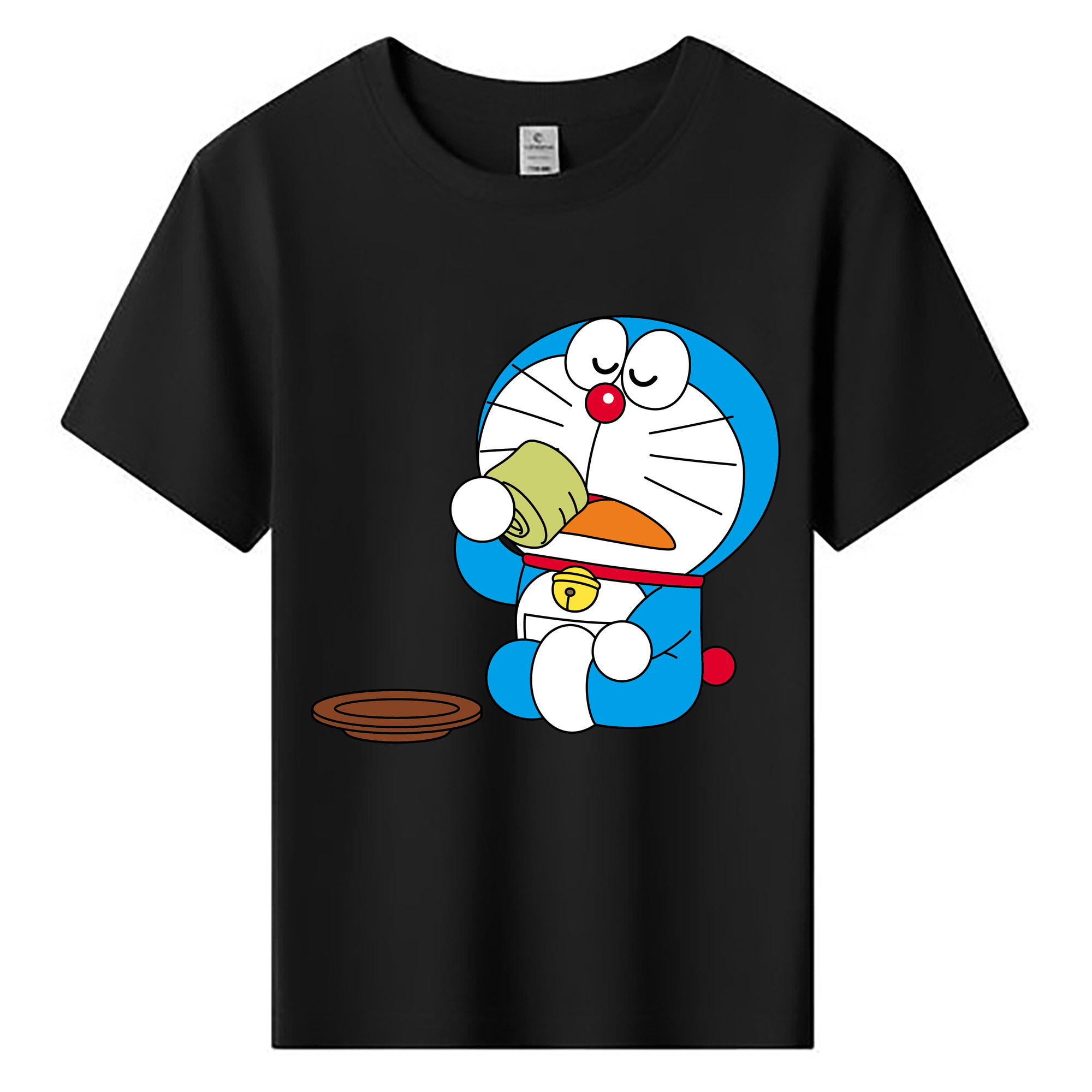 （画像用） ドラえもん Doraemon 綿100％キッズTシャツ（フロントプリント）