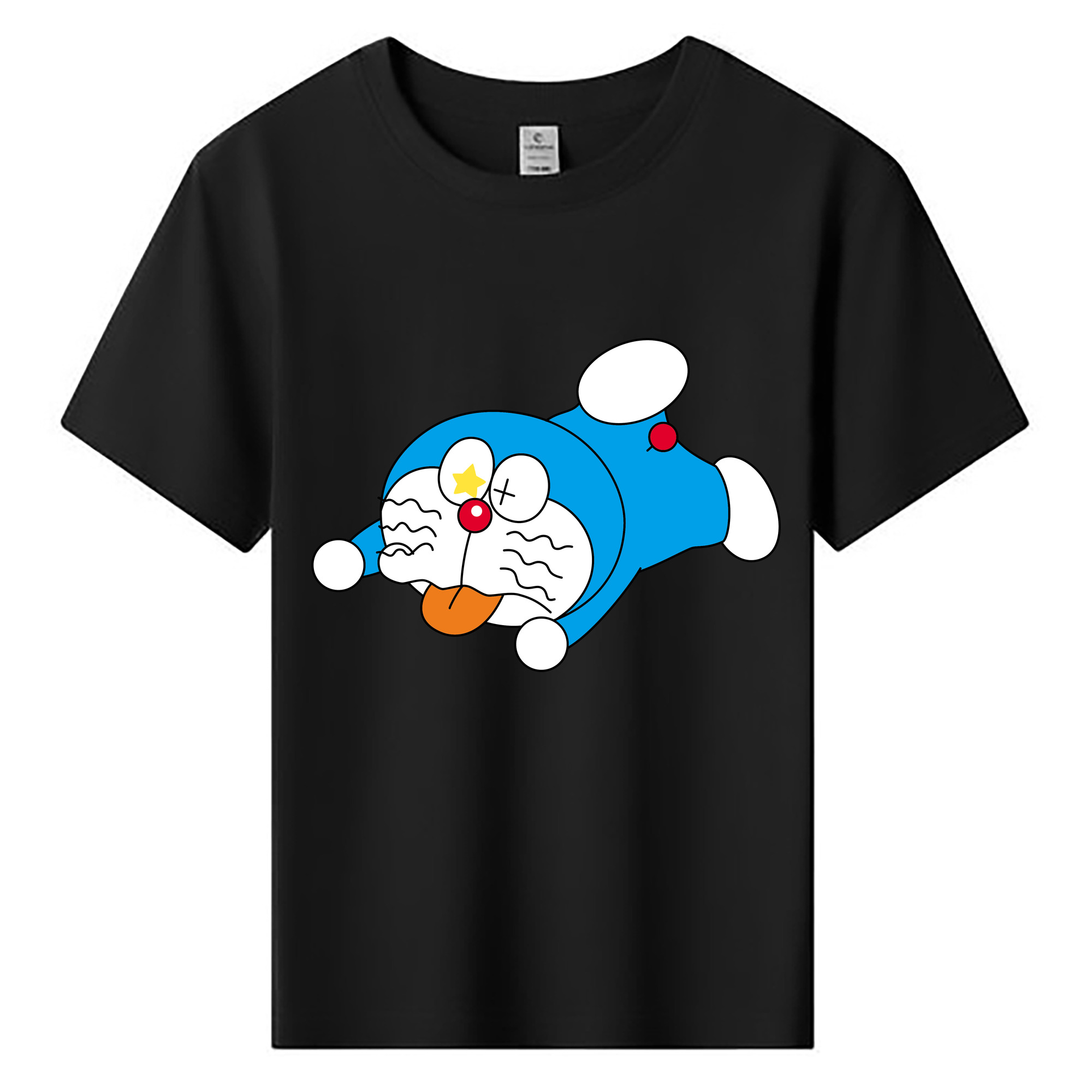 （画像用） ドラえもん Doraemon 綿100％キッズTシャツ（フロントプリント）