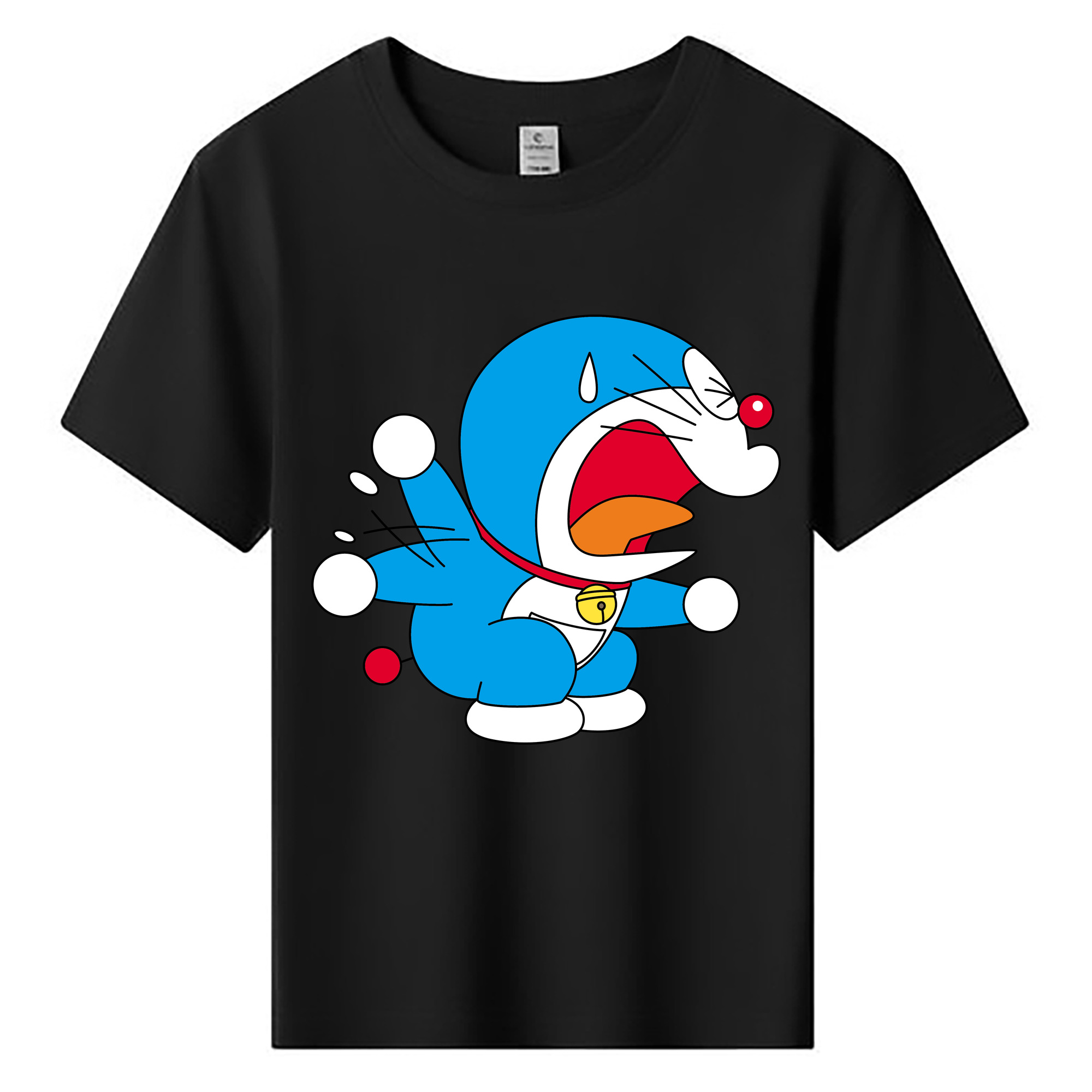 （画像用） ドラえもん Doraemon 綿100％キッズTシャツ（フロントプリント）
