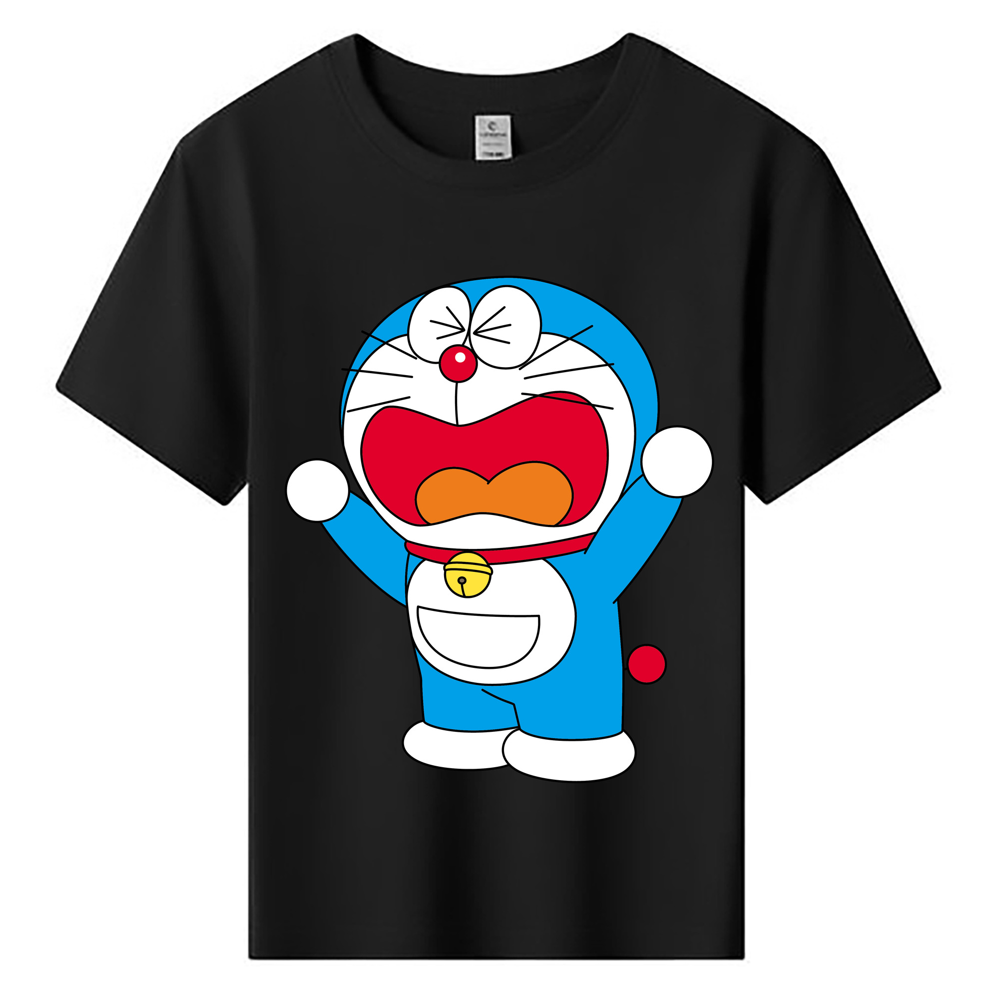 （画像用） ドラえもん Doraemon 綿100％キッズTシャツ（フロントプリント）