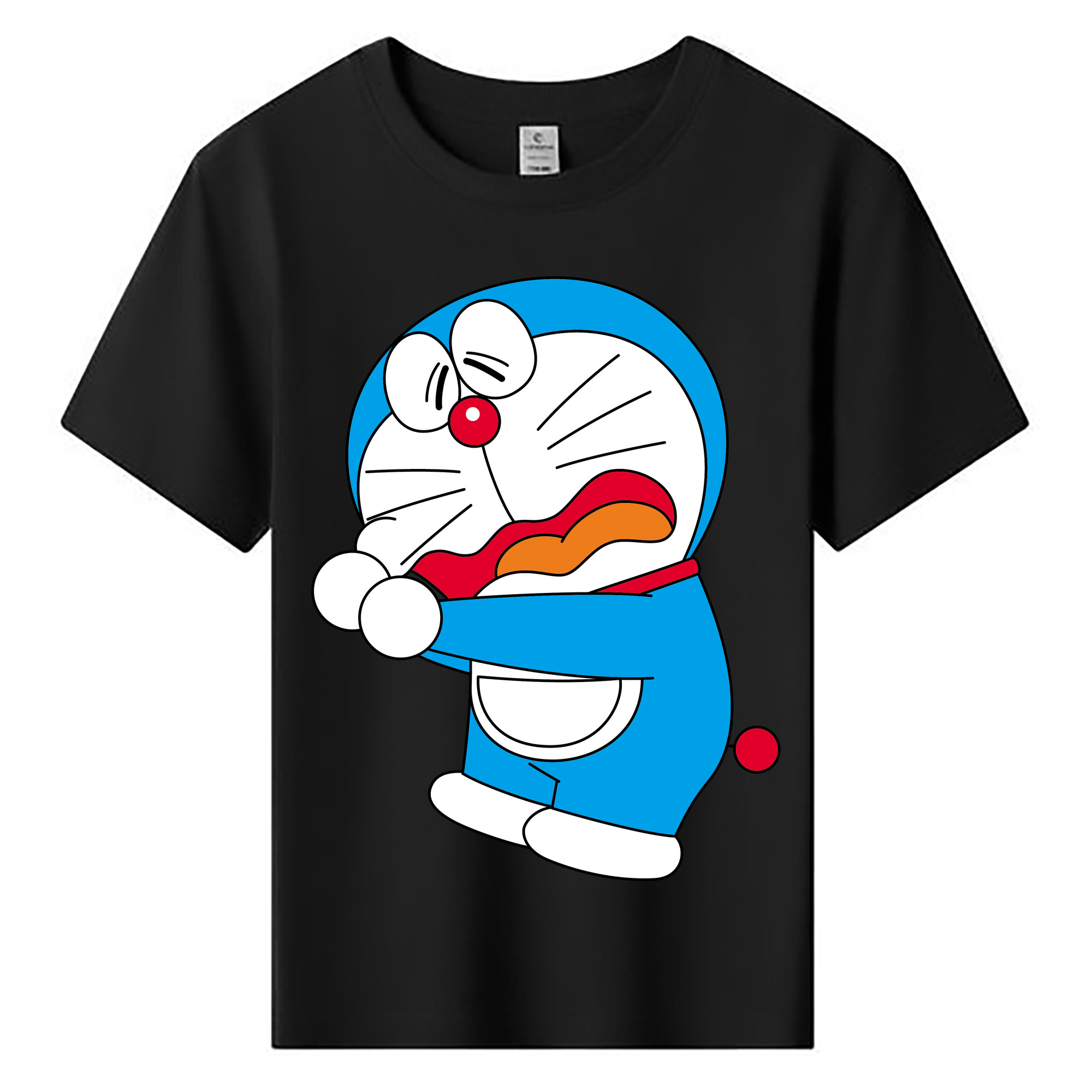 （画像用） ドラえもん Doraemon 綿100％キッズTシャツ（フロントプリント）