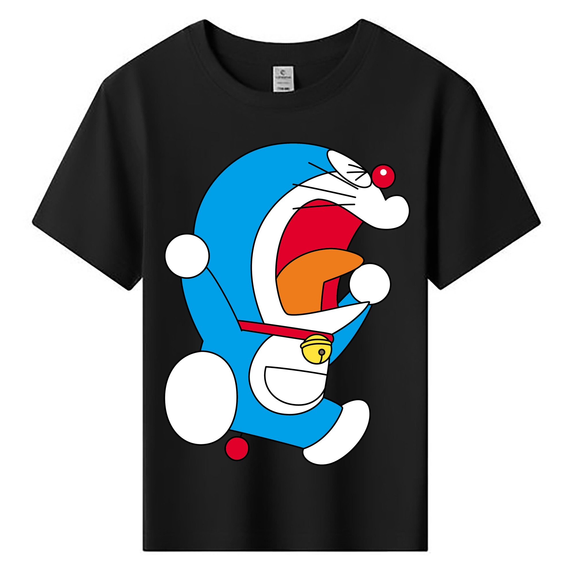 （画像用） ドラえもん Doraemon 綿100％キッズTシャツ（フロントプリント）