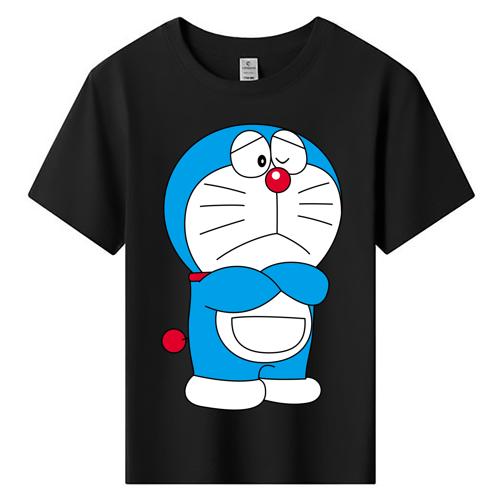 （画像用） ドラえもん Doraemon 綿100％キッズTシャツ（フロントプリント）