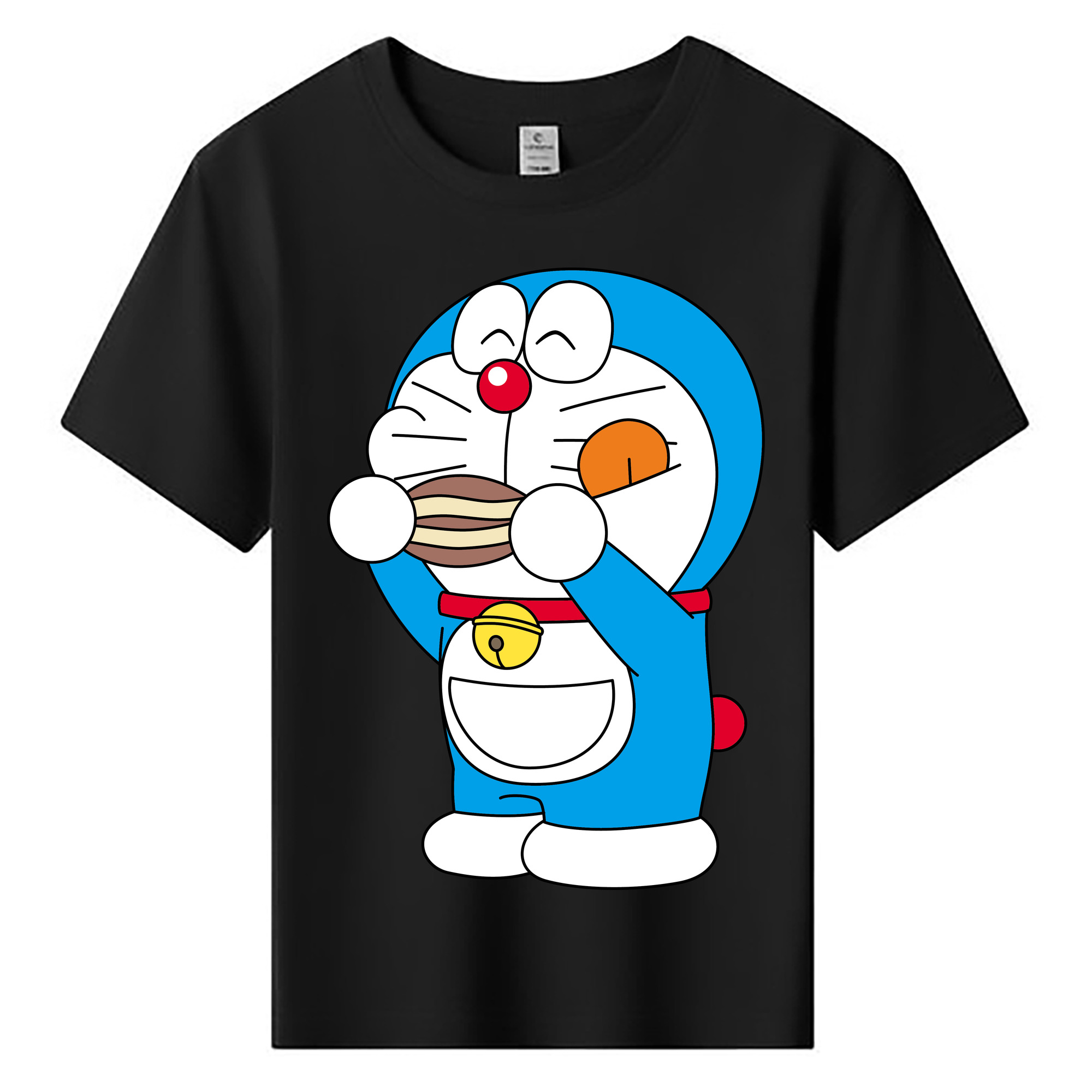 （画像用） ドラえもん Doraemon 綿100％キッズTシャツ（フロントプリント）