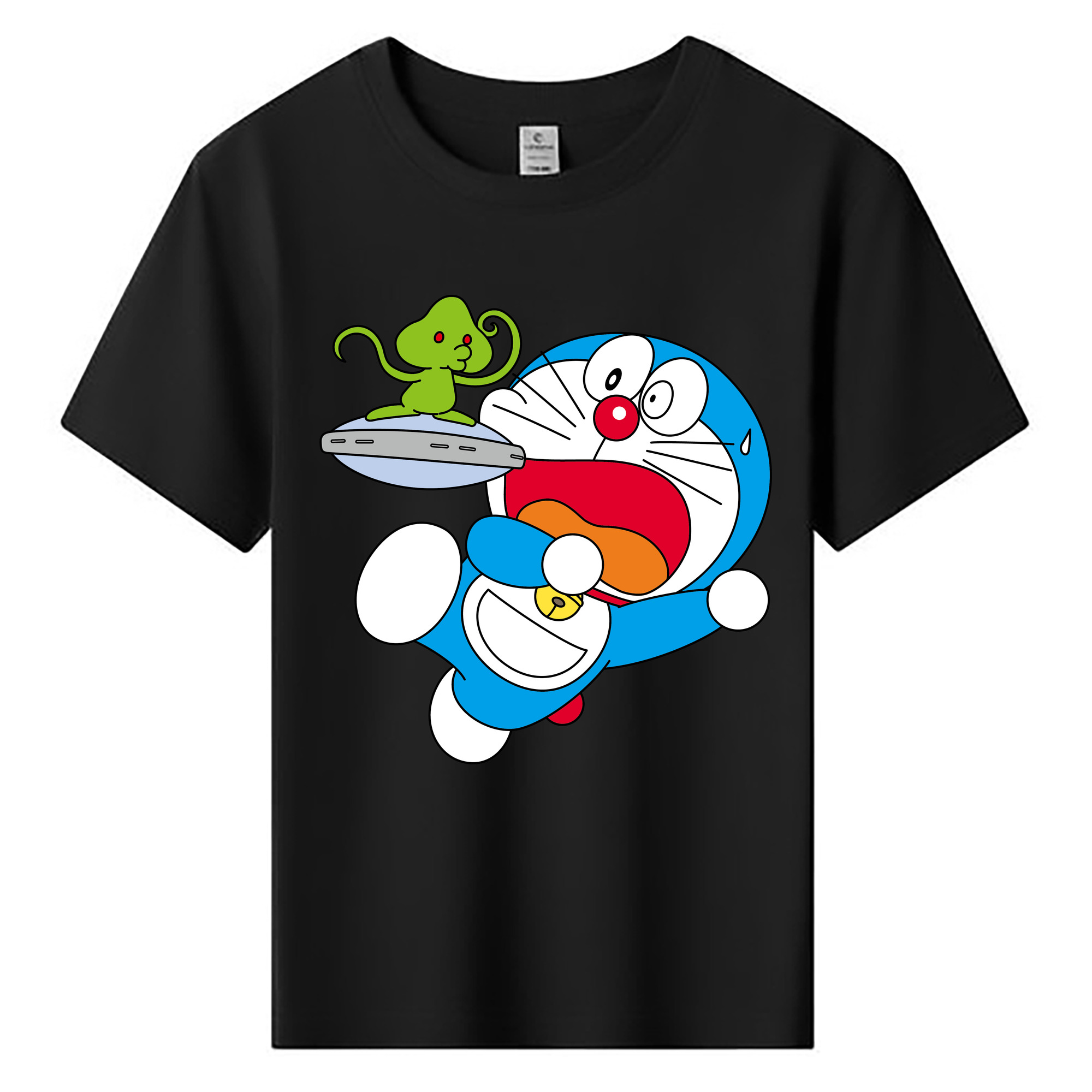 （画像用） ドラえもん Doraemon 綿100％キッズTシャツ（フロントプリント）