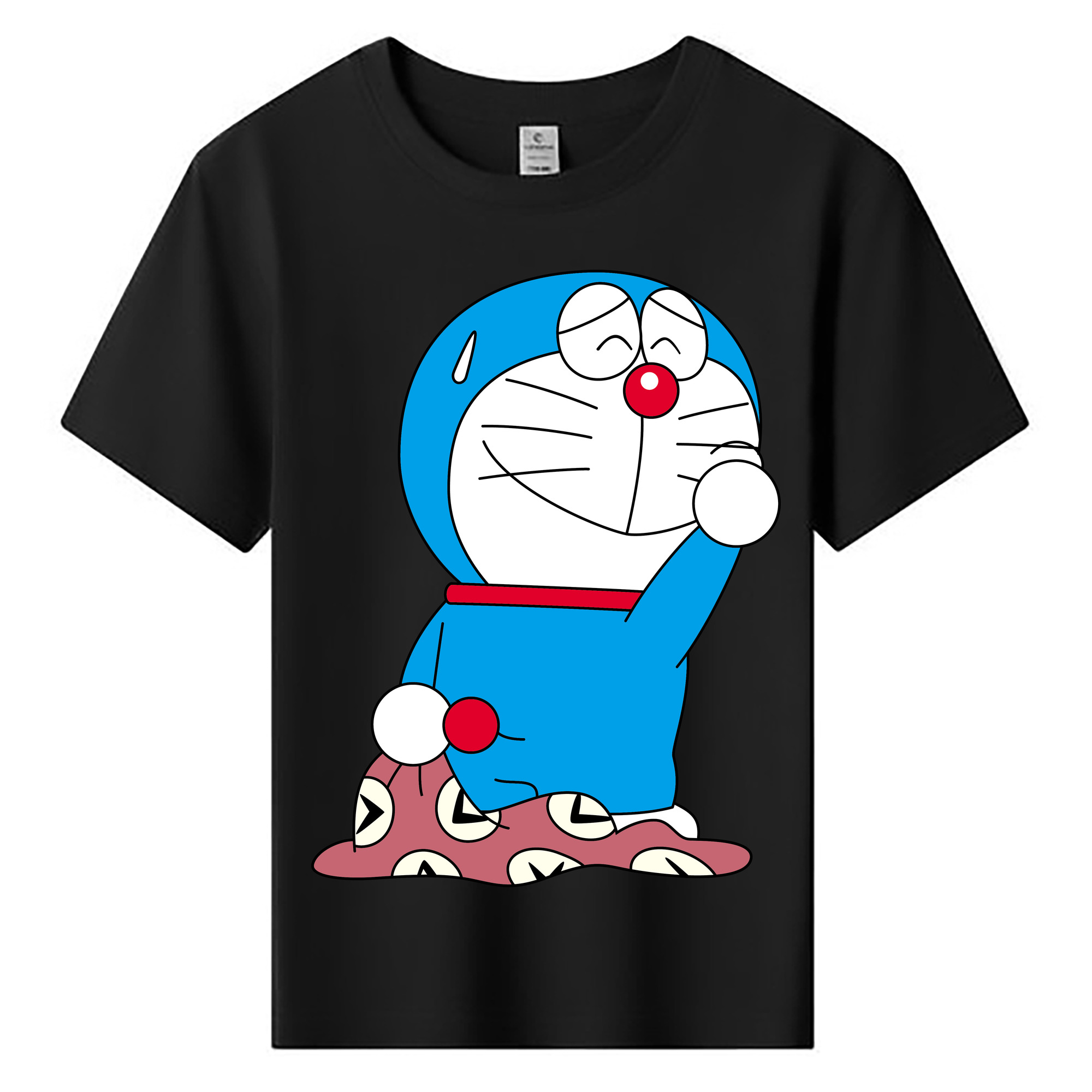 （画像用） ドラえもん Doraemon 綿100％キッズTシャツ（フロントプリント）