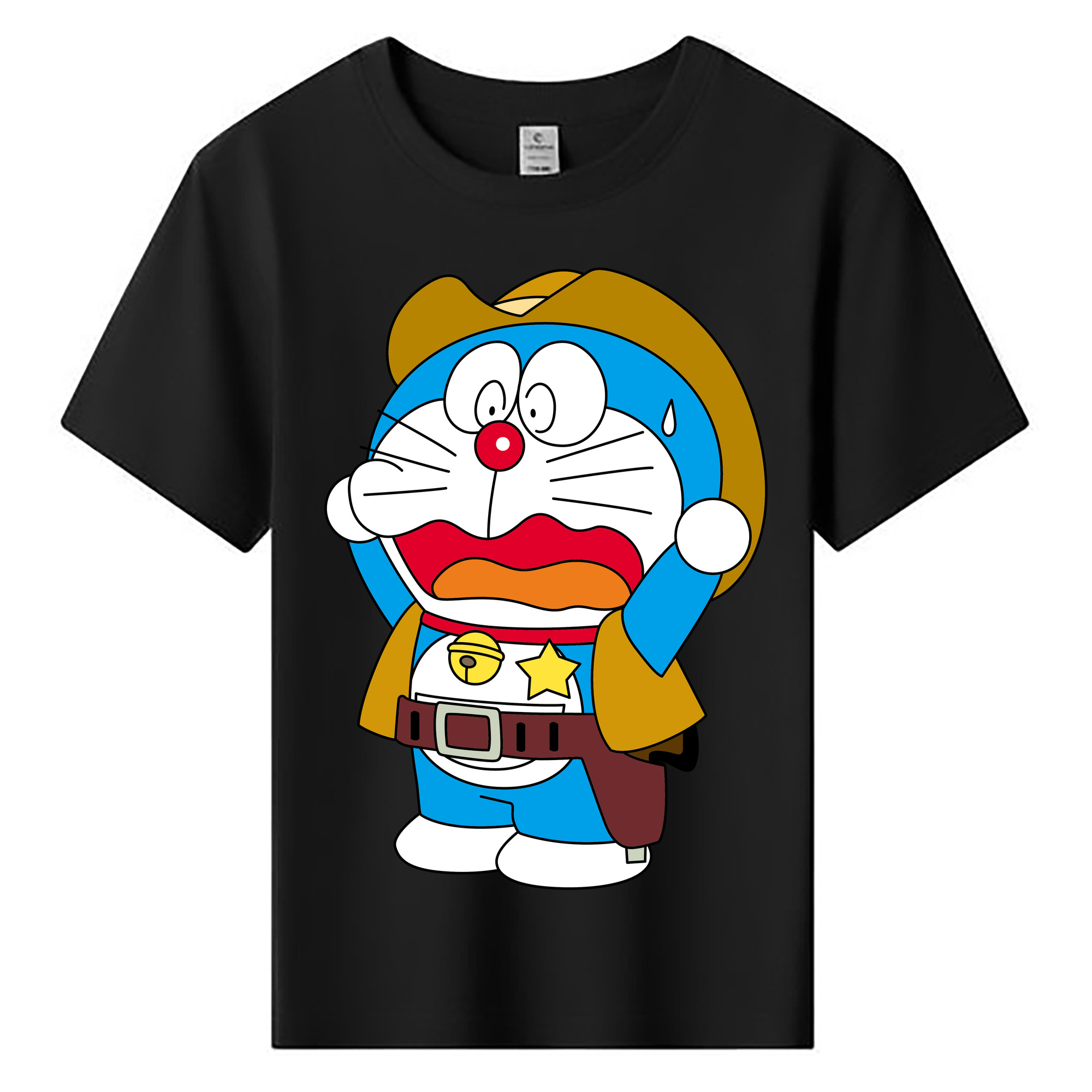 （画像用） ドラえもん Doraemon 綿100％キッズTシャツ（フロントプリント）