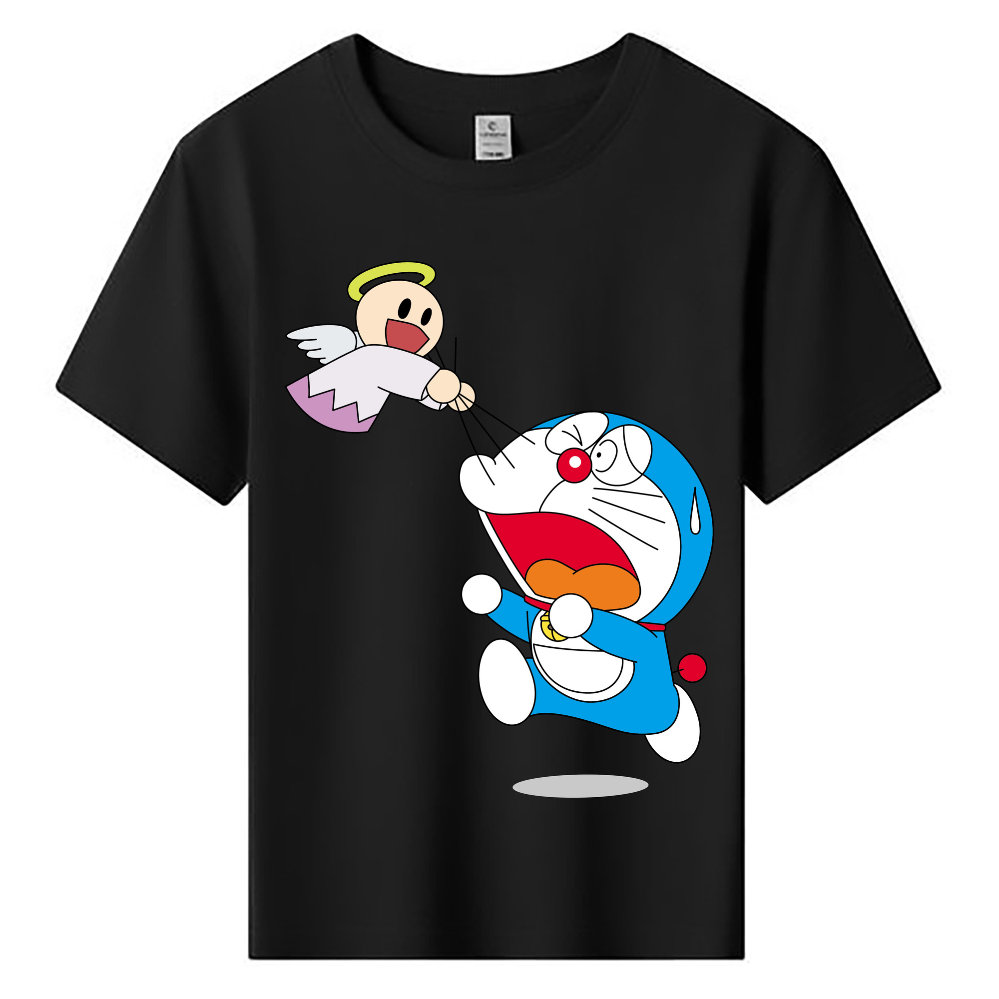 （画像用） ドラえもん Doraemon 綿100％キッズTシャツ（フロントプリント）