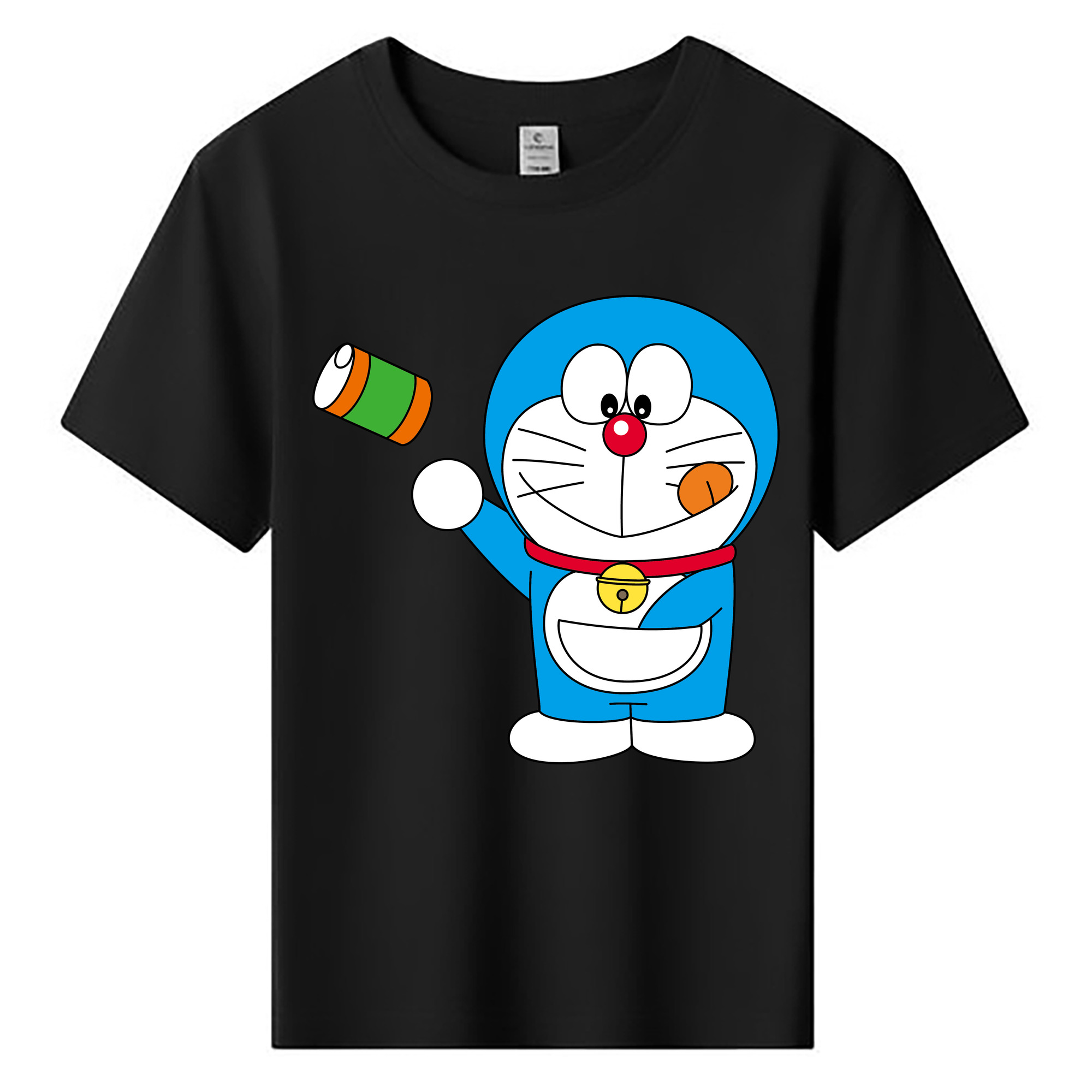 （画像用） ドラえもん Doraemon 綿100％キッズTシャツ（フロントプリント）