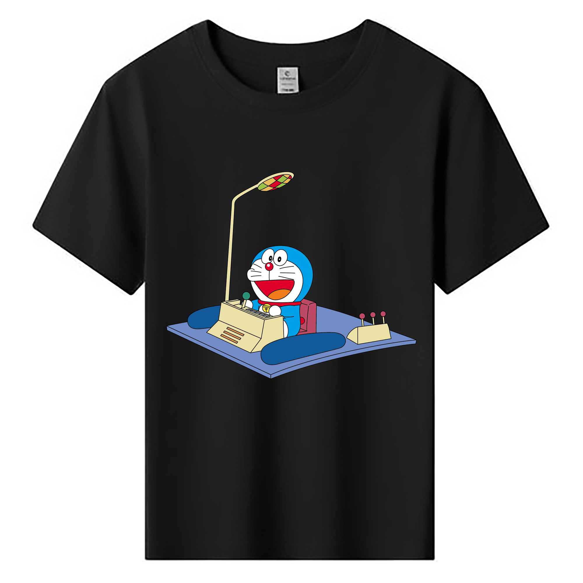 （画像用） ドラえもん Doraemon 綿100％キッズTシャツ（フロントプリント）