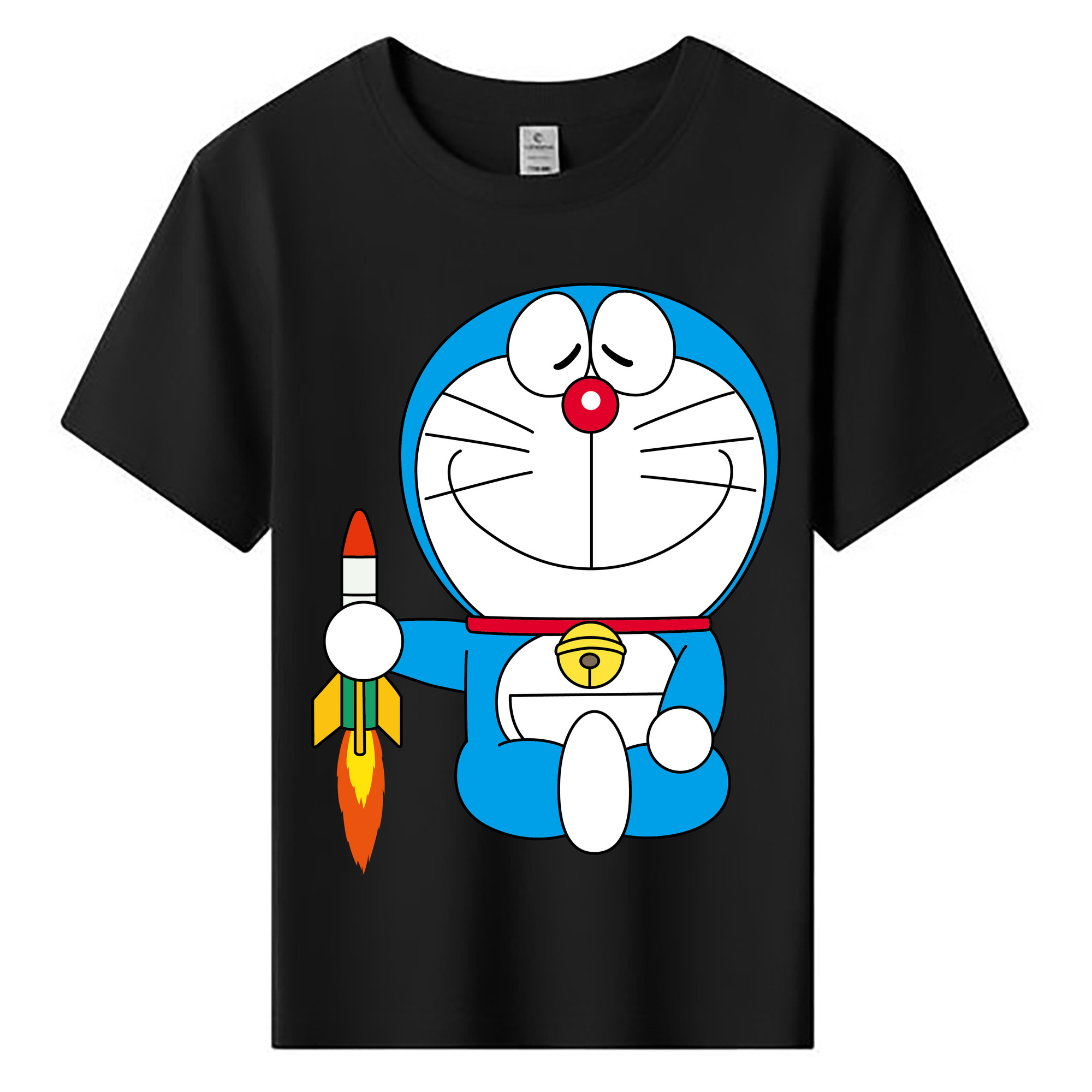 （画像用） ドラえもん Doraemon 綿100％キッズTシャツ（フロントプリント）
